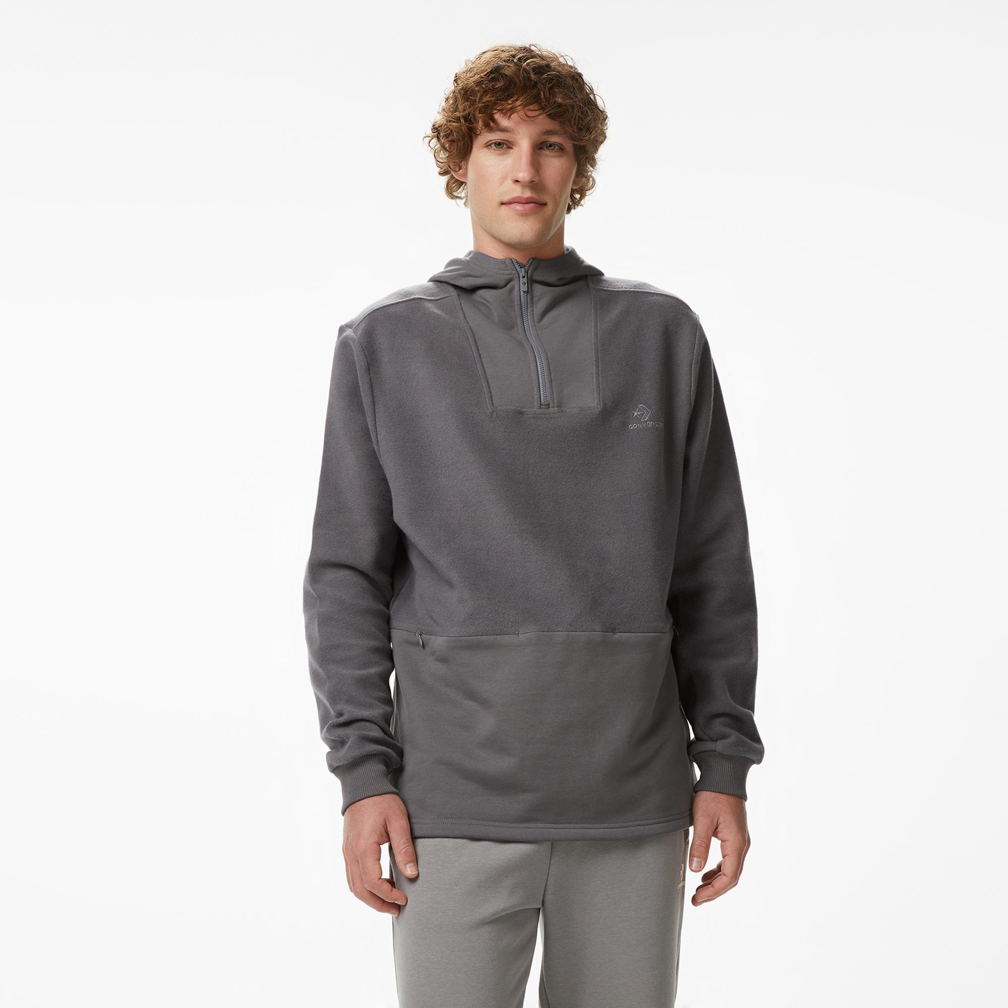 Converse Erkek Antrasit Sweatshirt