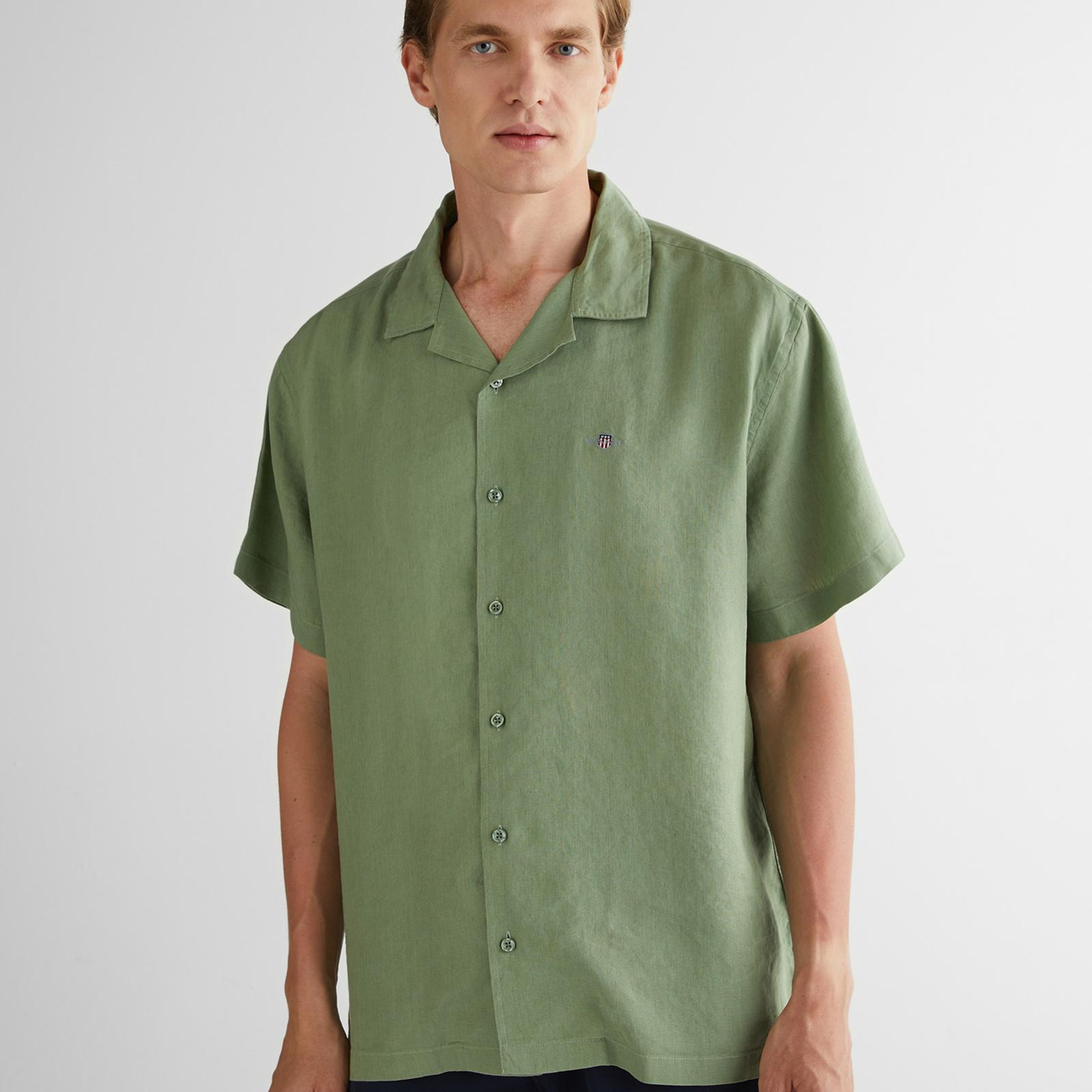 GANT Erkek Yeşil Gömlek