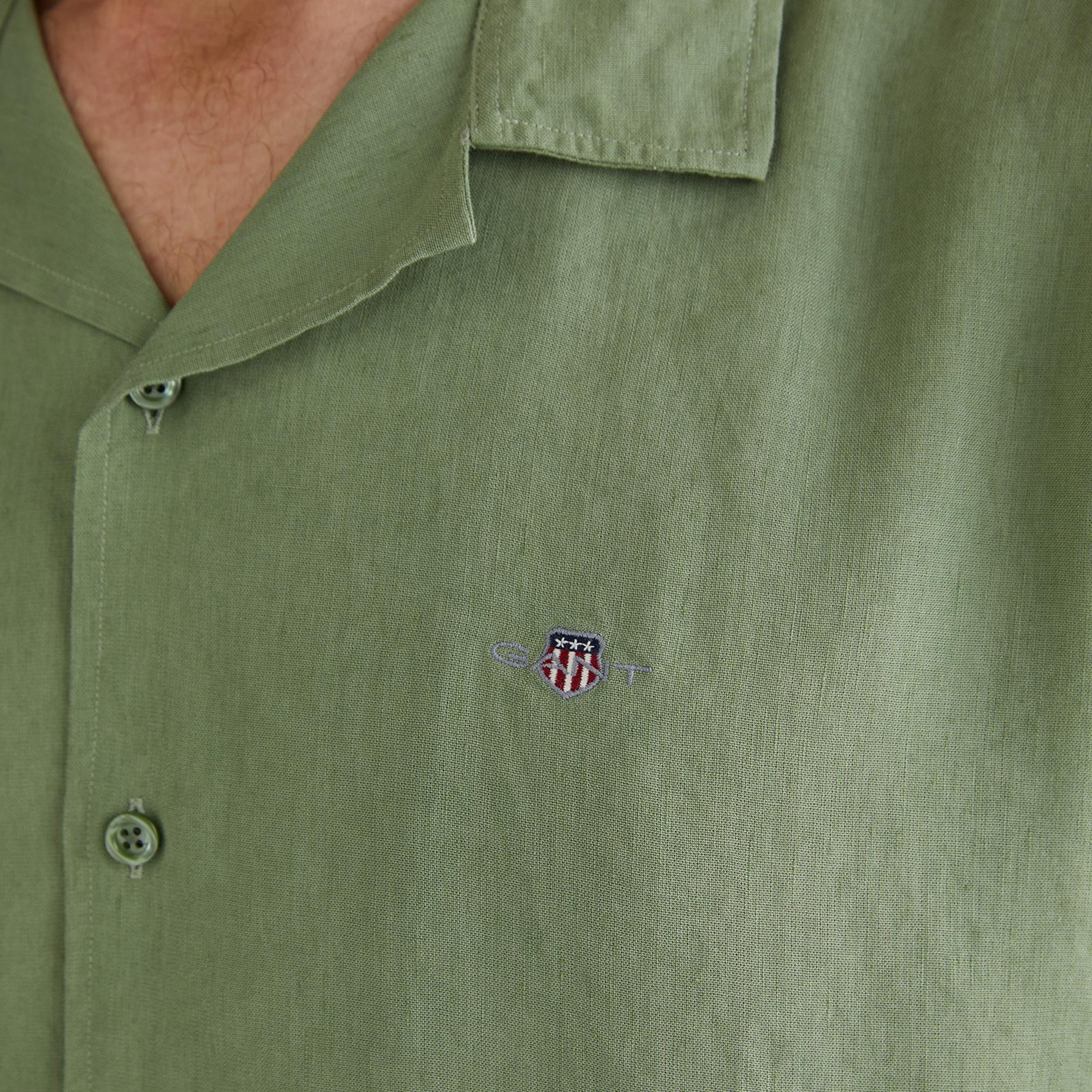 GANT Erkek Yeşil Gömlek