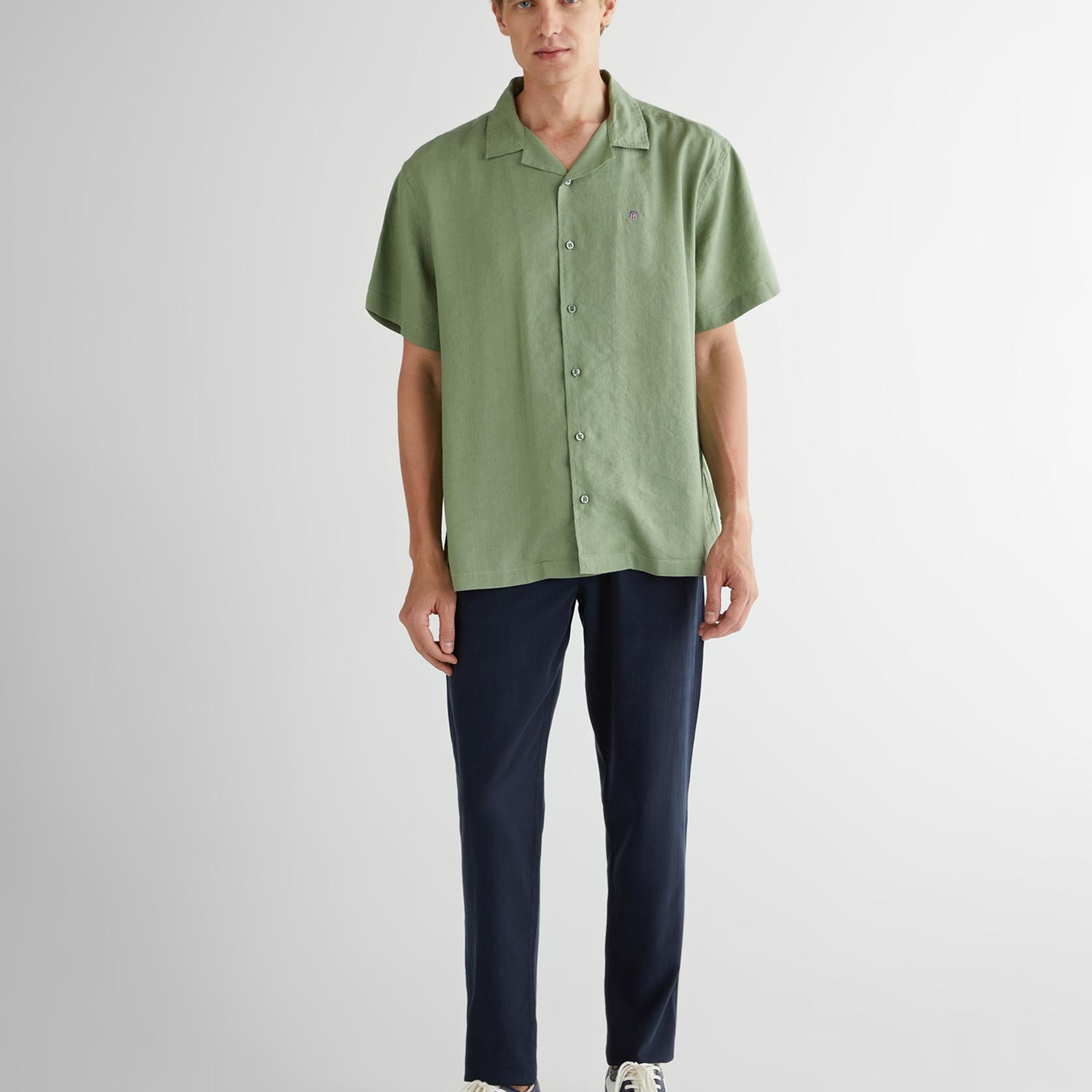 GANT Erkek Yeşil Gömlek