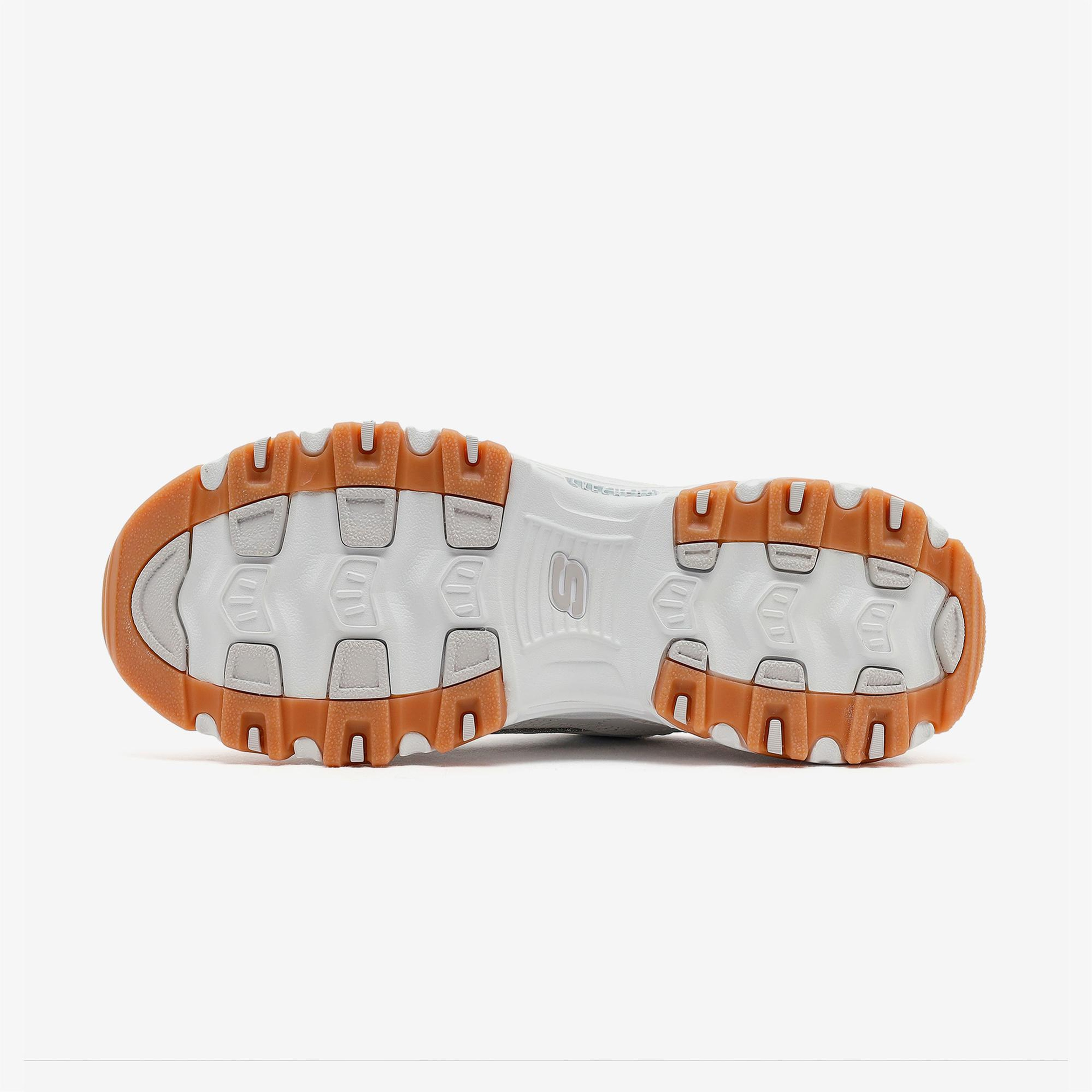 Skechers D'Lites Kadın Beyaz Sneaker