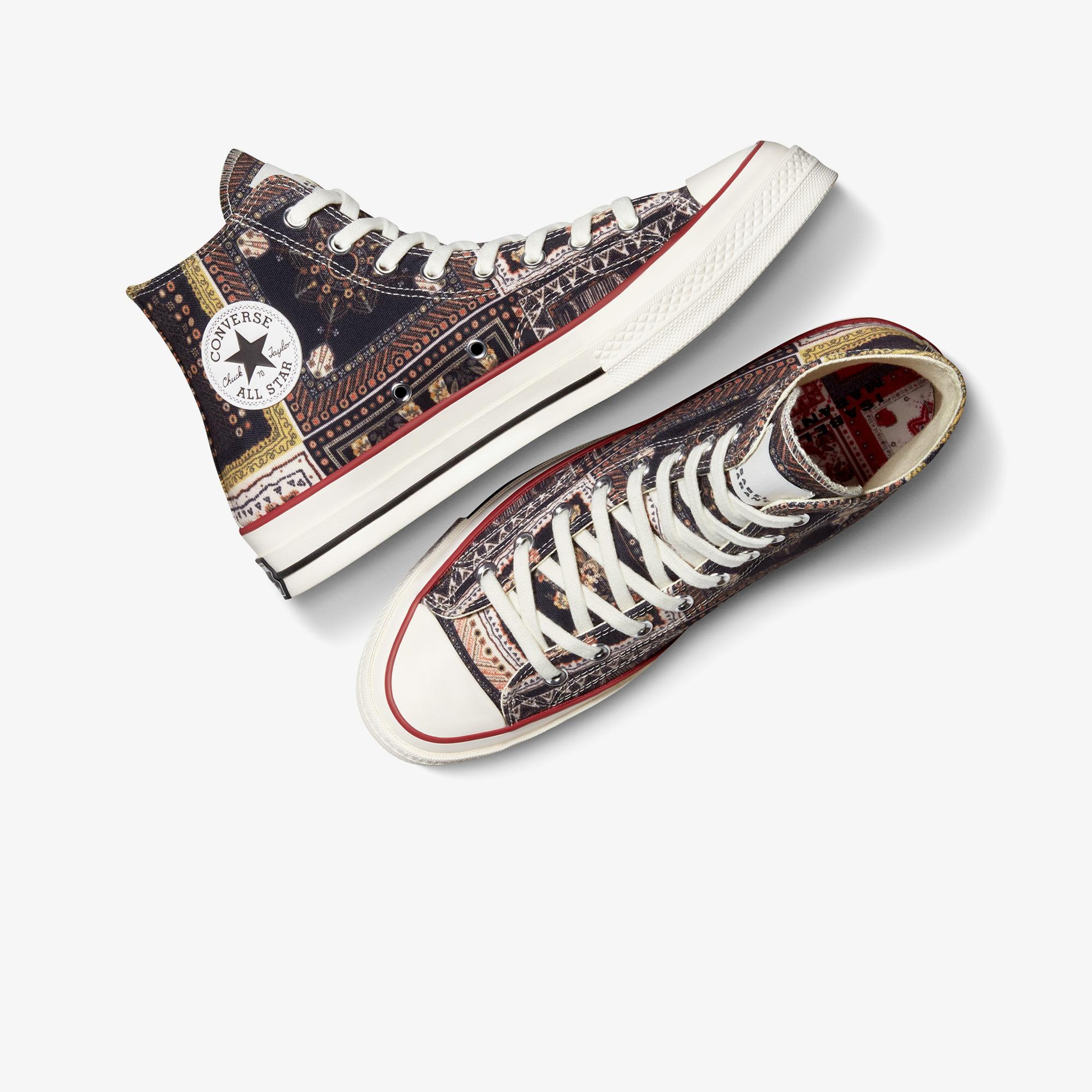 Converse x Isabel Marant Unisex Siyah Chuck 70 Sneaker