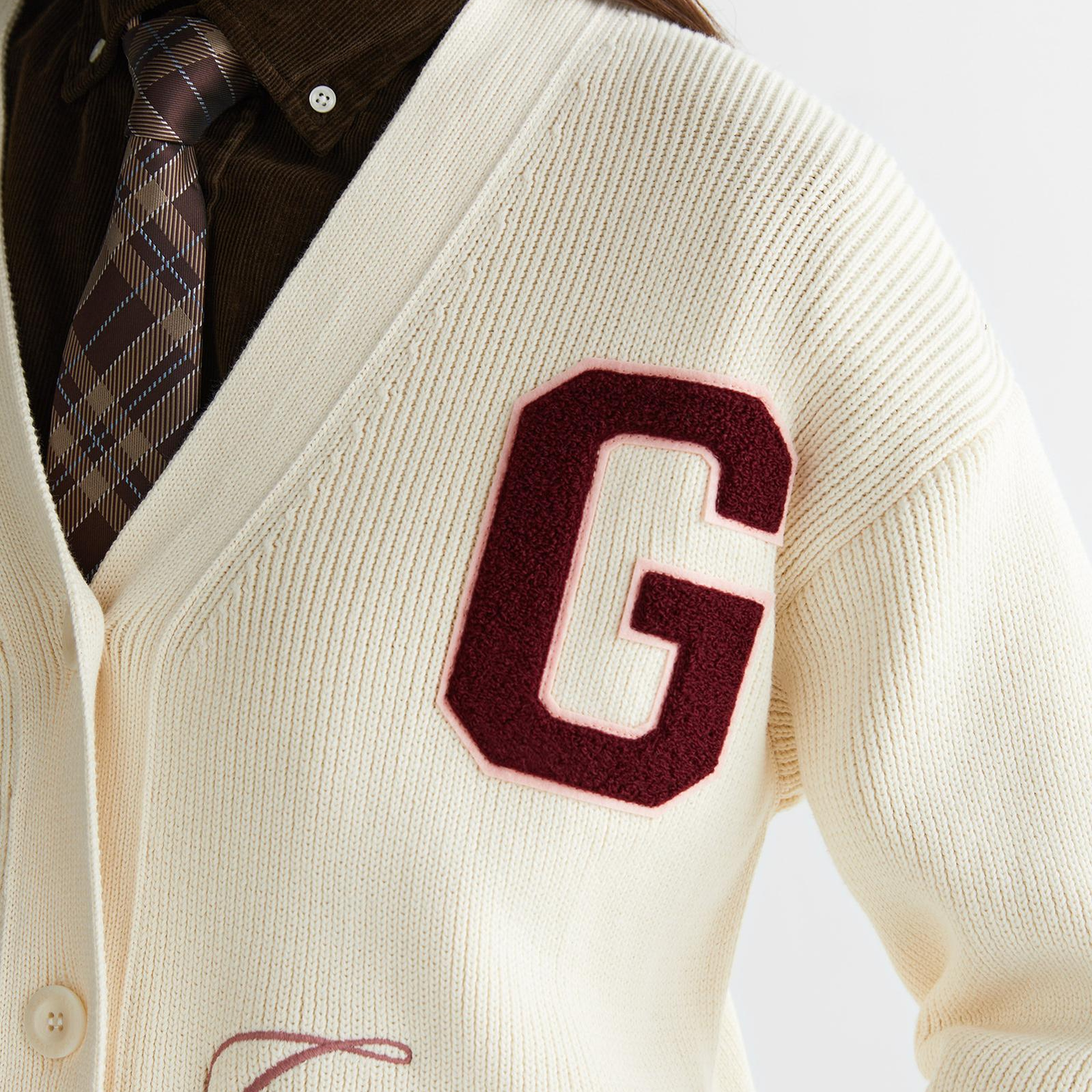 Gant embroidery college graphic tricot