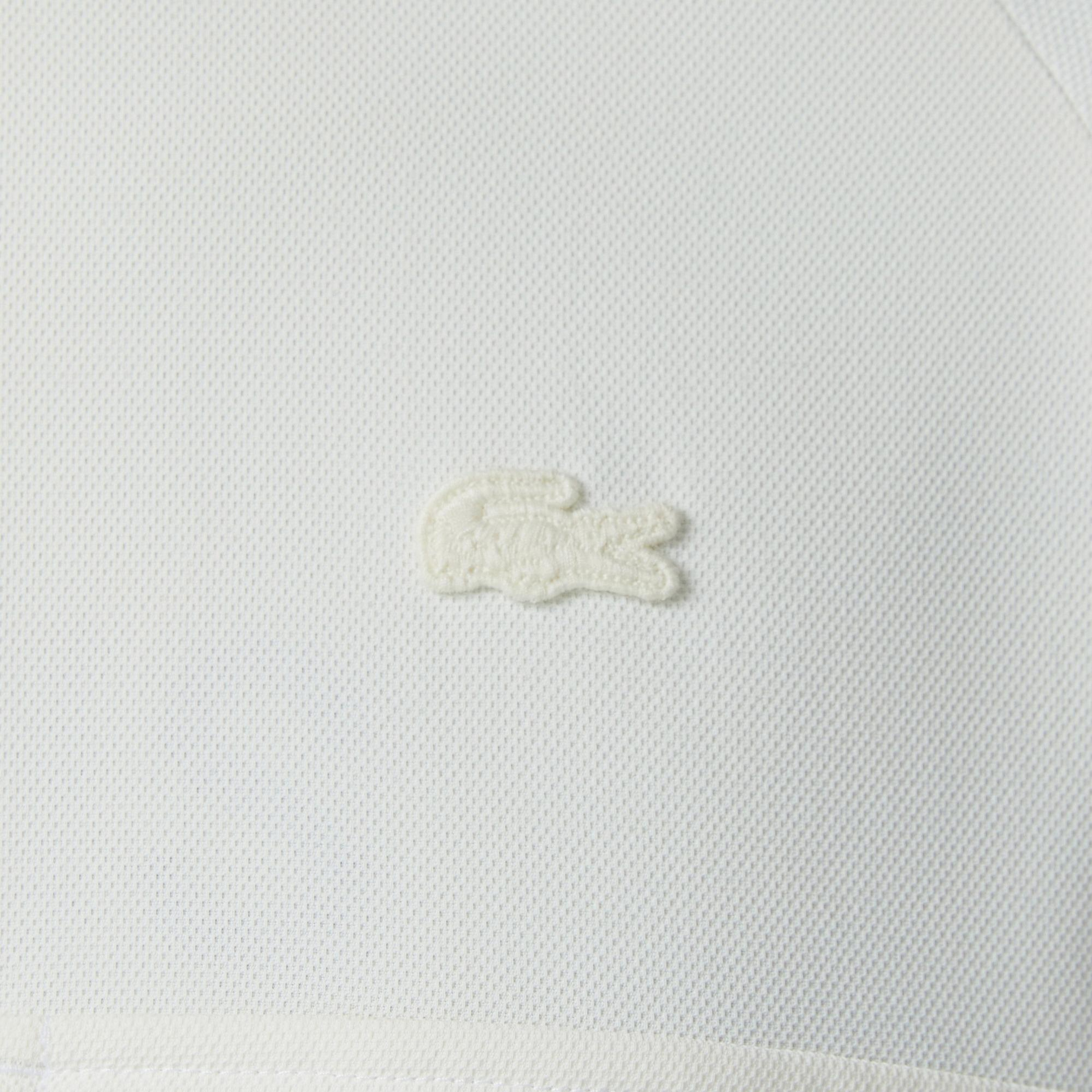 Lacoste Kadın Regular Fit Fermuarlı Krem Ceket