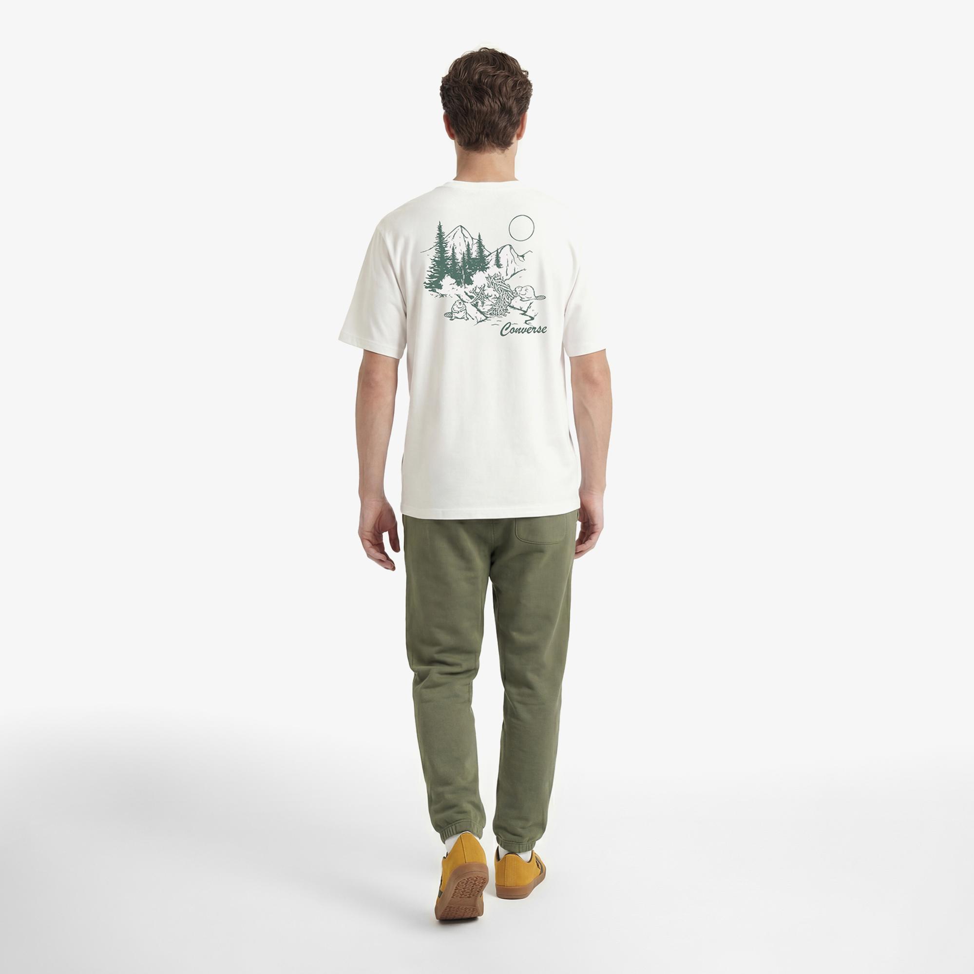 Converse Erkek Beyaz T-Shirt