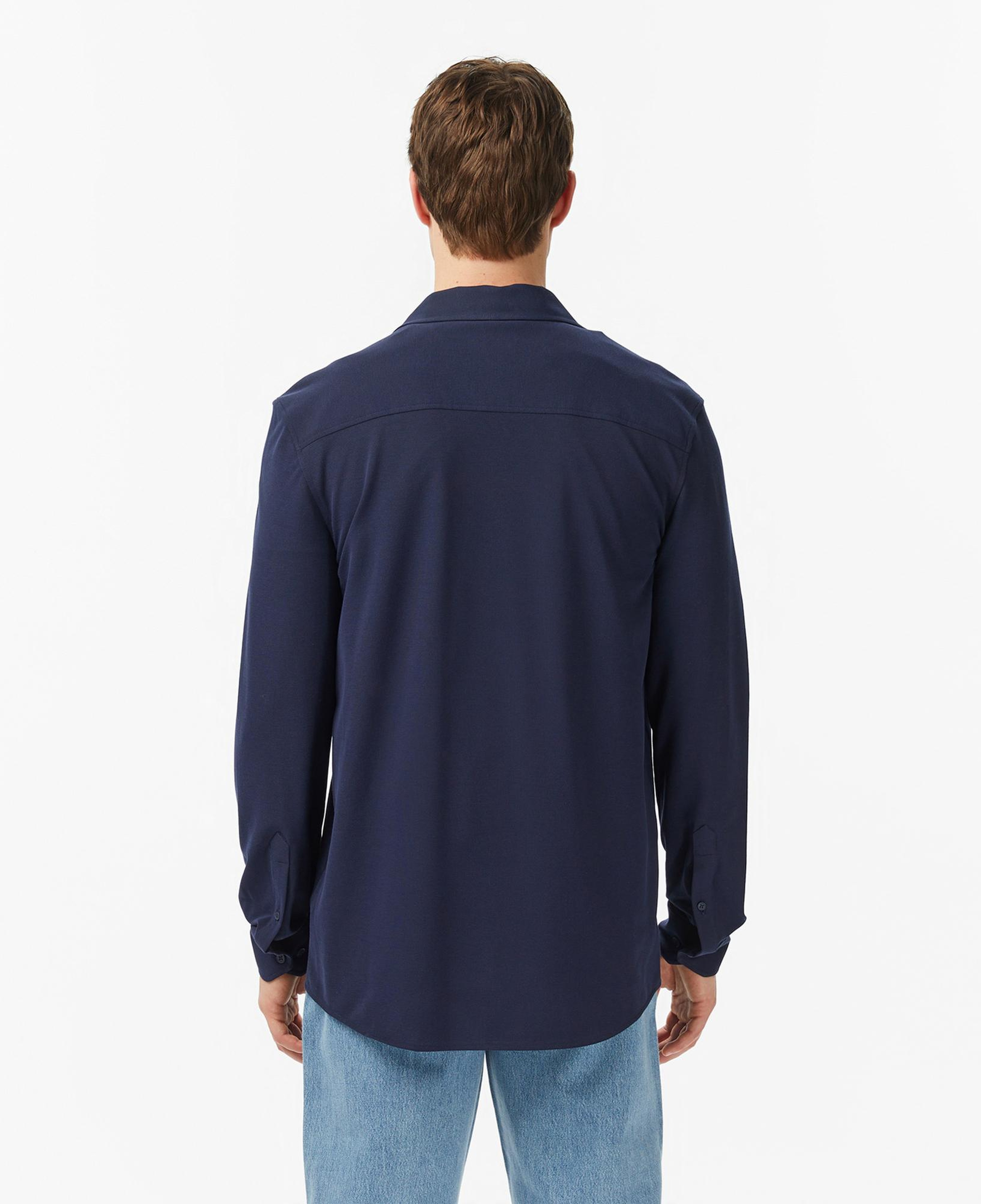 Lacoste Erkek Slim Fit Lacivert Gömlek