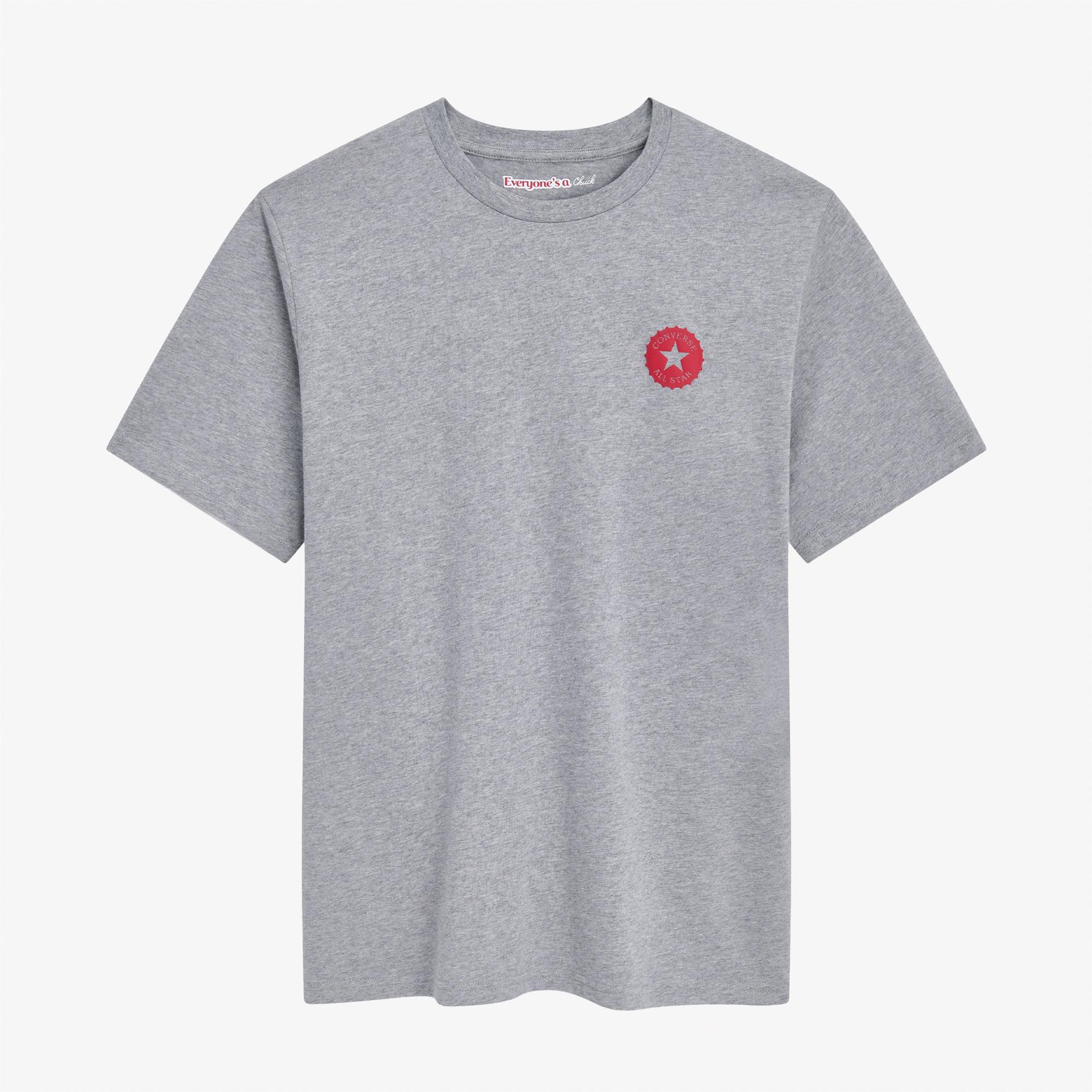 Converse x Coca-Cola Erkek Gri T-Shirt