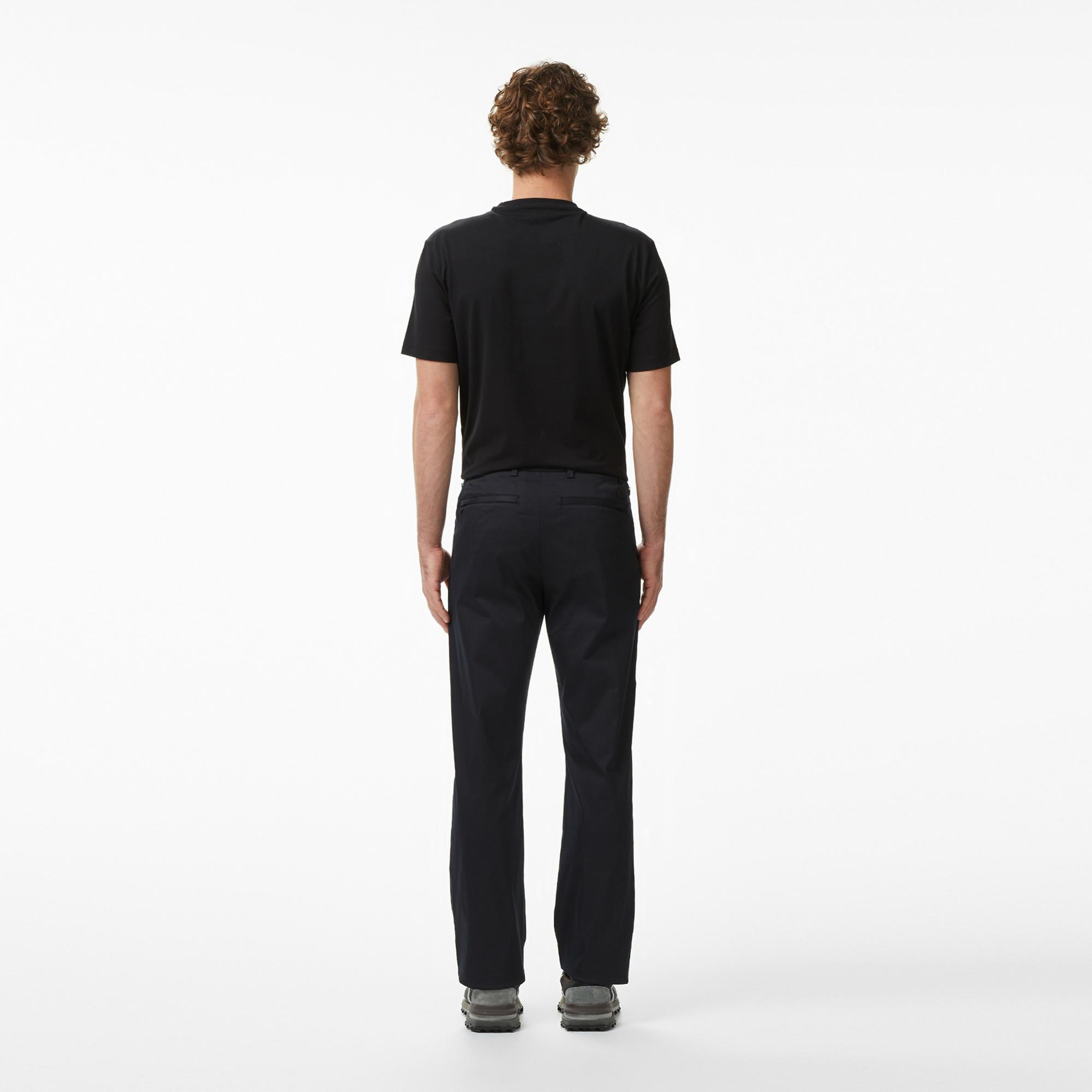 Lacoste Erkek Regular Fit Siyah Chino Pantolon