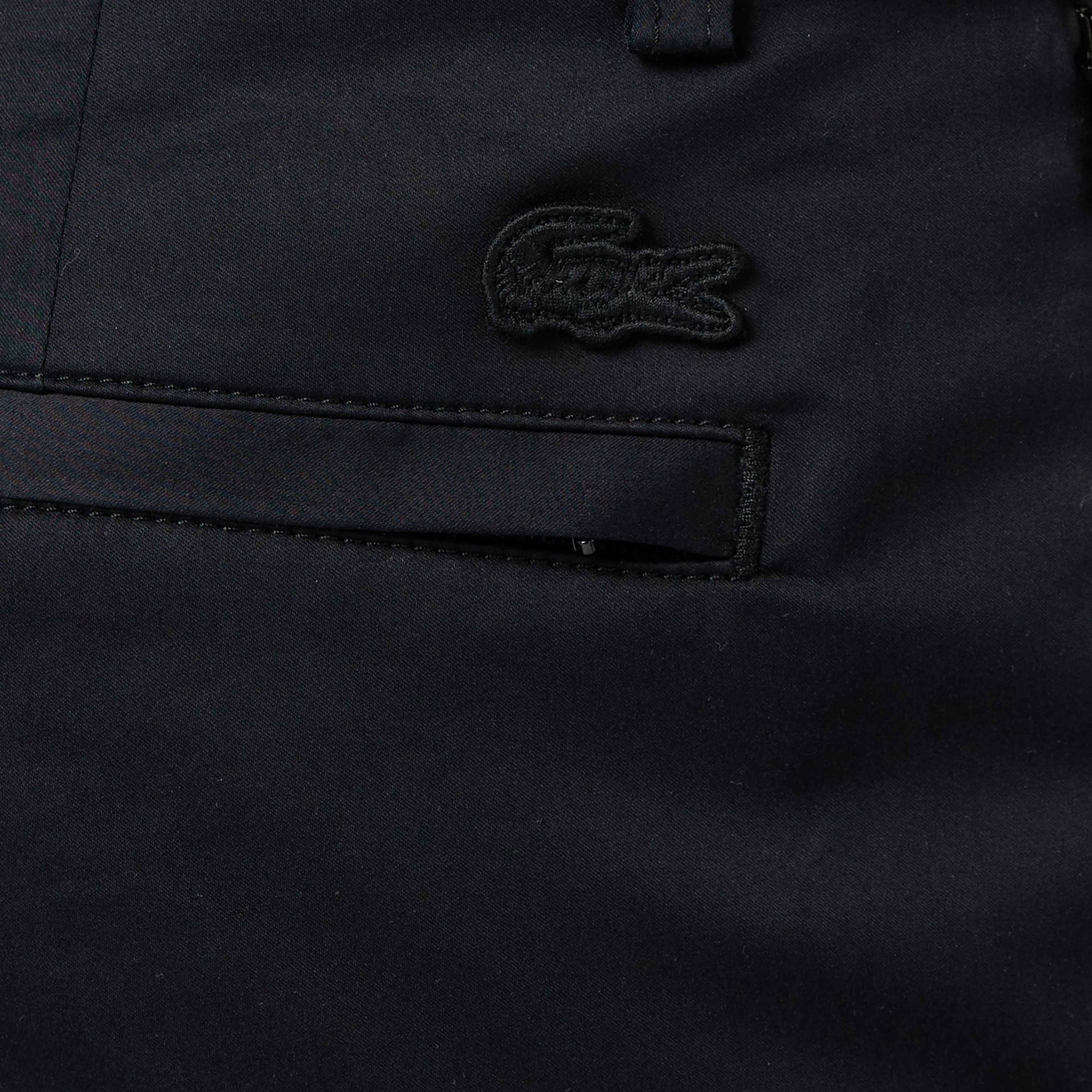 Lacoste Erkek Regular Fit Siyah Chino Pantolon