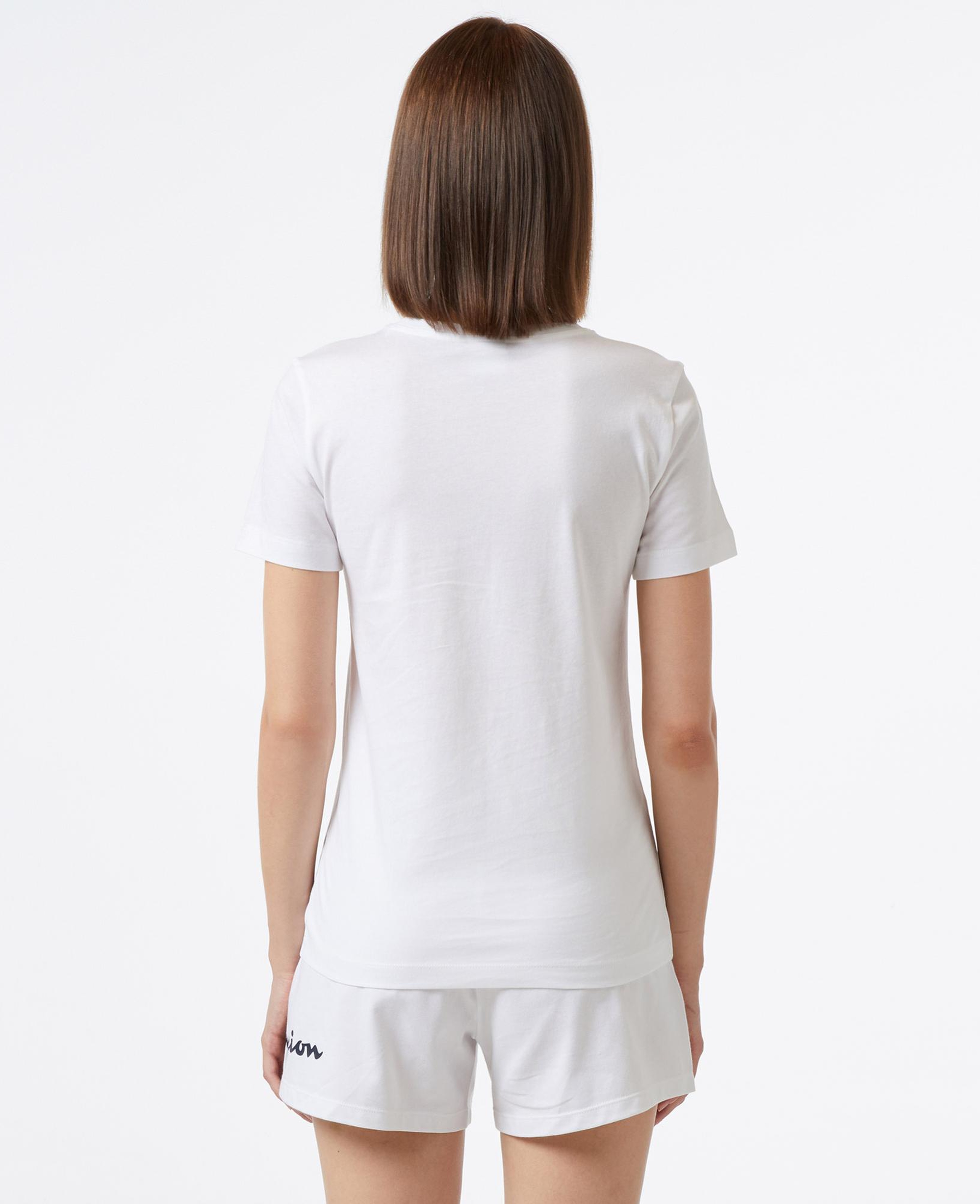 Champion Crewneck Kadın Beyaz T-Shirt