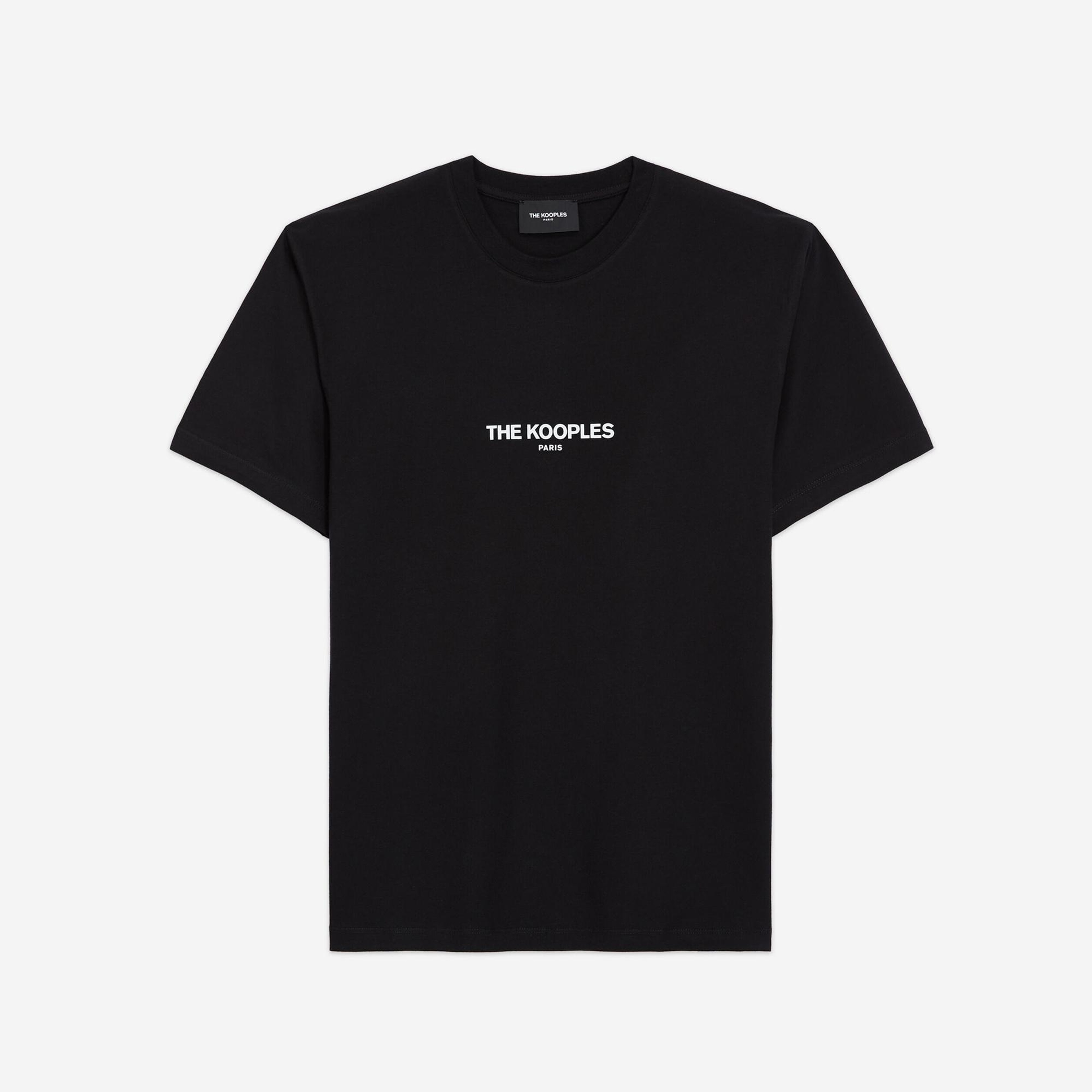 The Kooples Erkek Siyah T-Shirt
