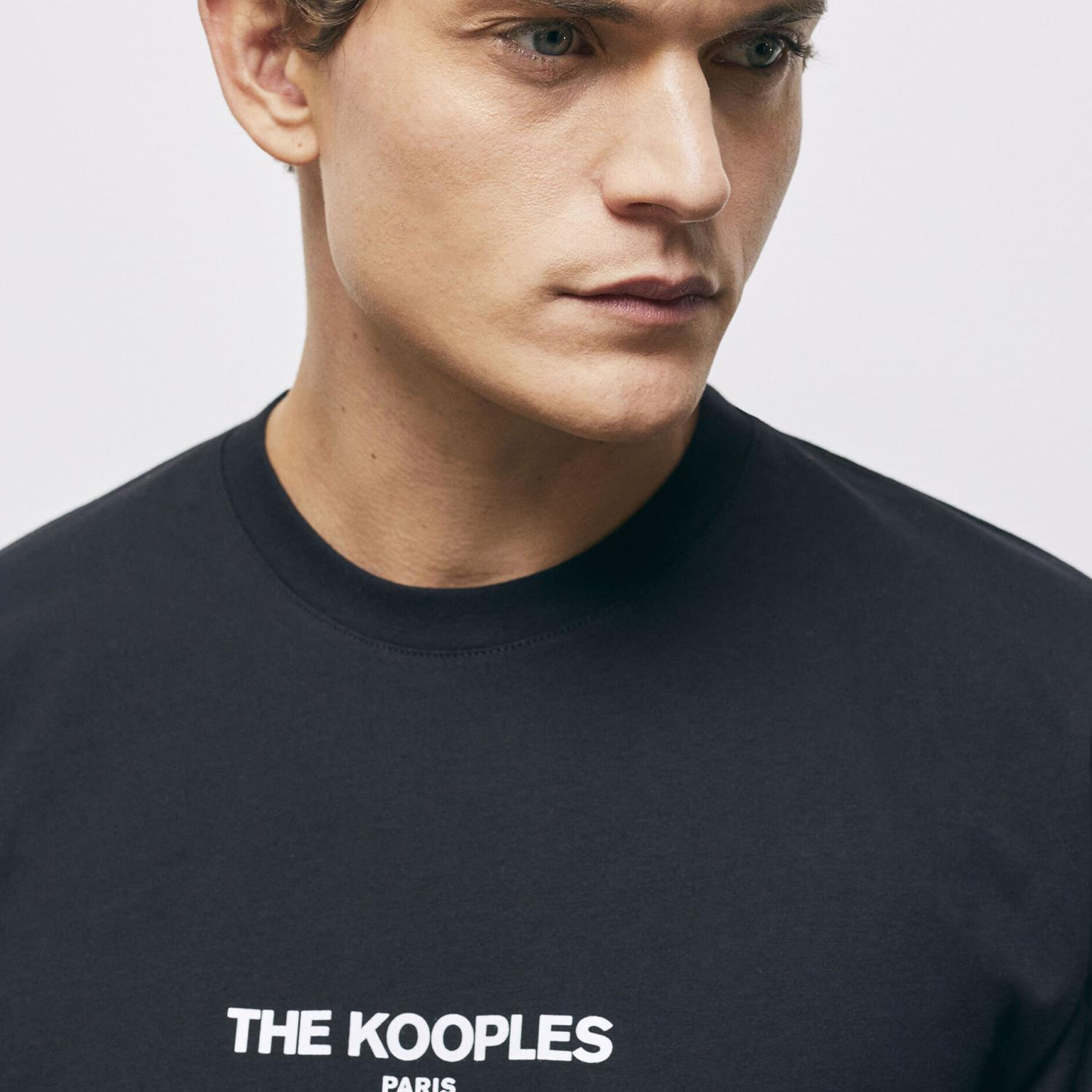The Kooples Erkek Siyah T-Shirt