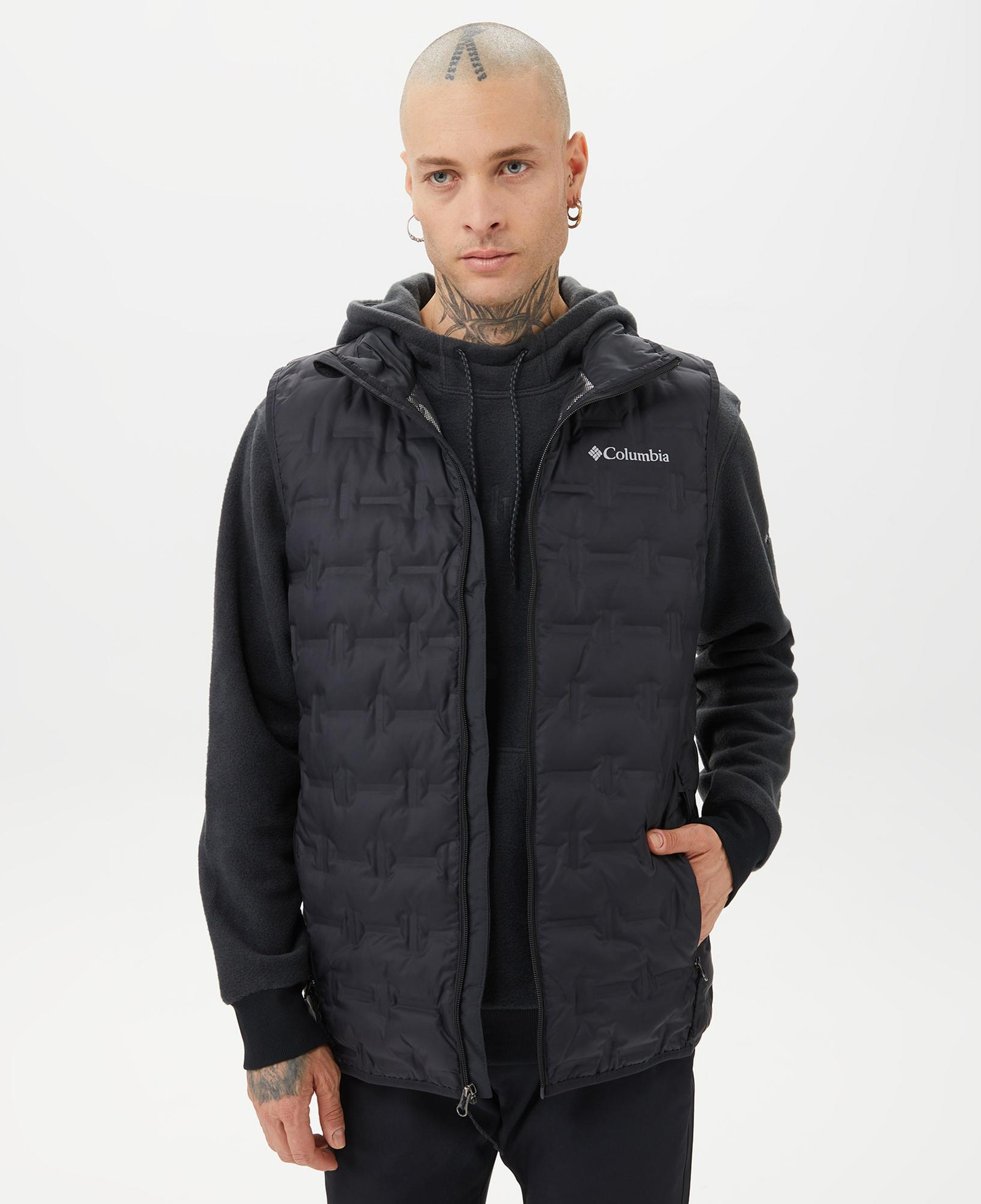 Columbia Delta Ridge Erkek Siyah Yelek