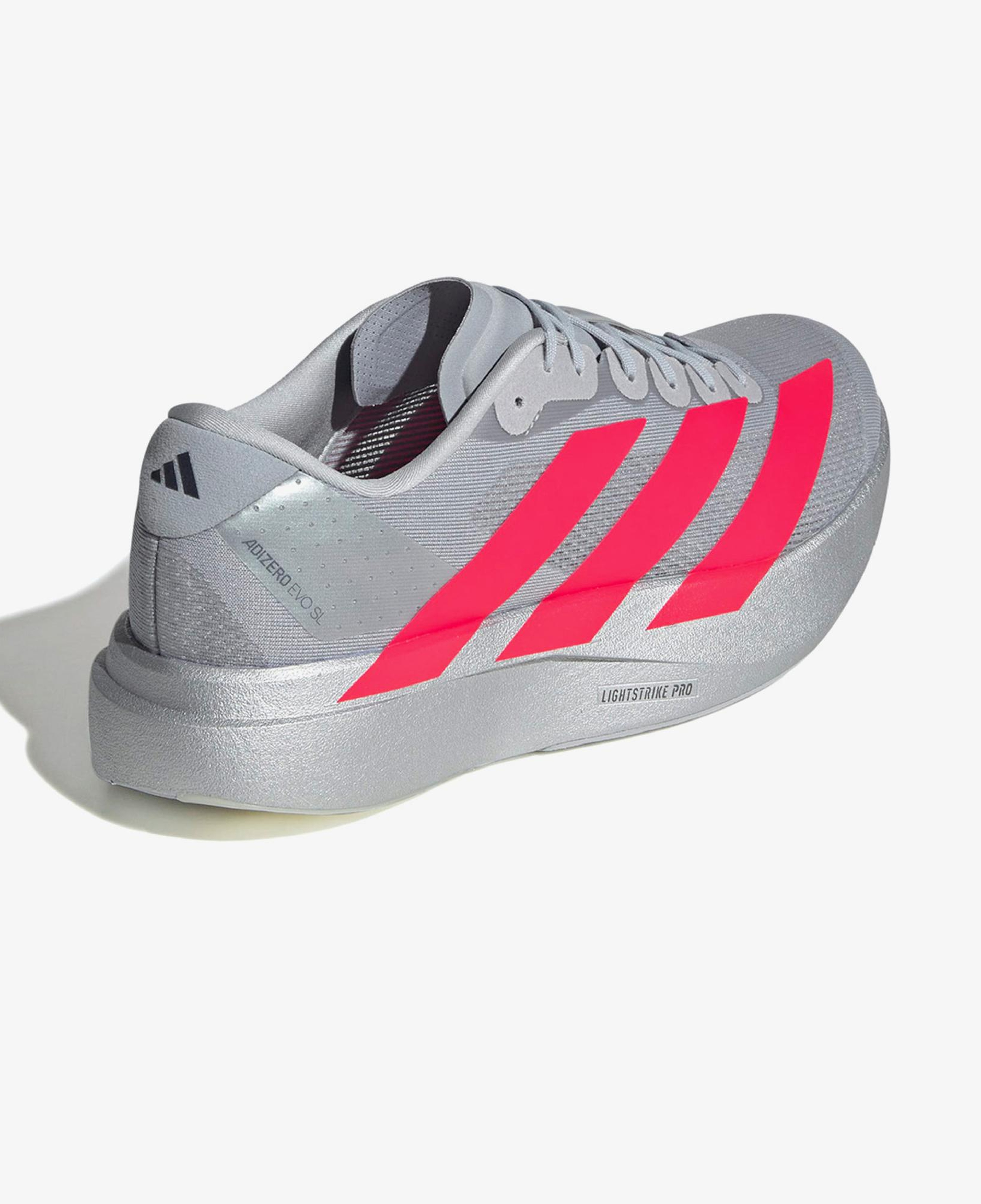 adidas Adizero Evo Sl Erkek Gri Koşu Ayakkabısı