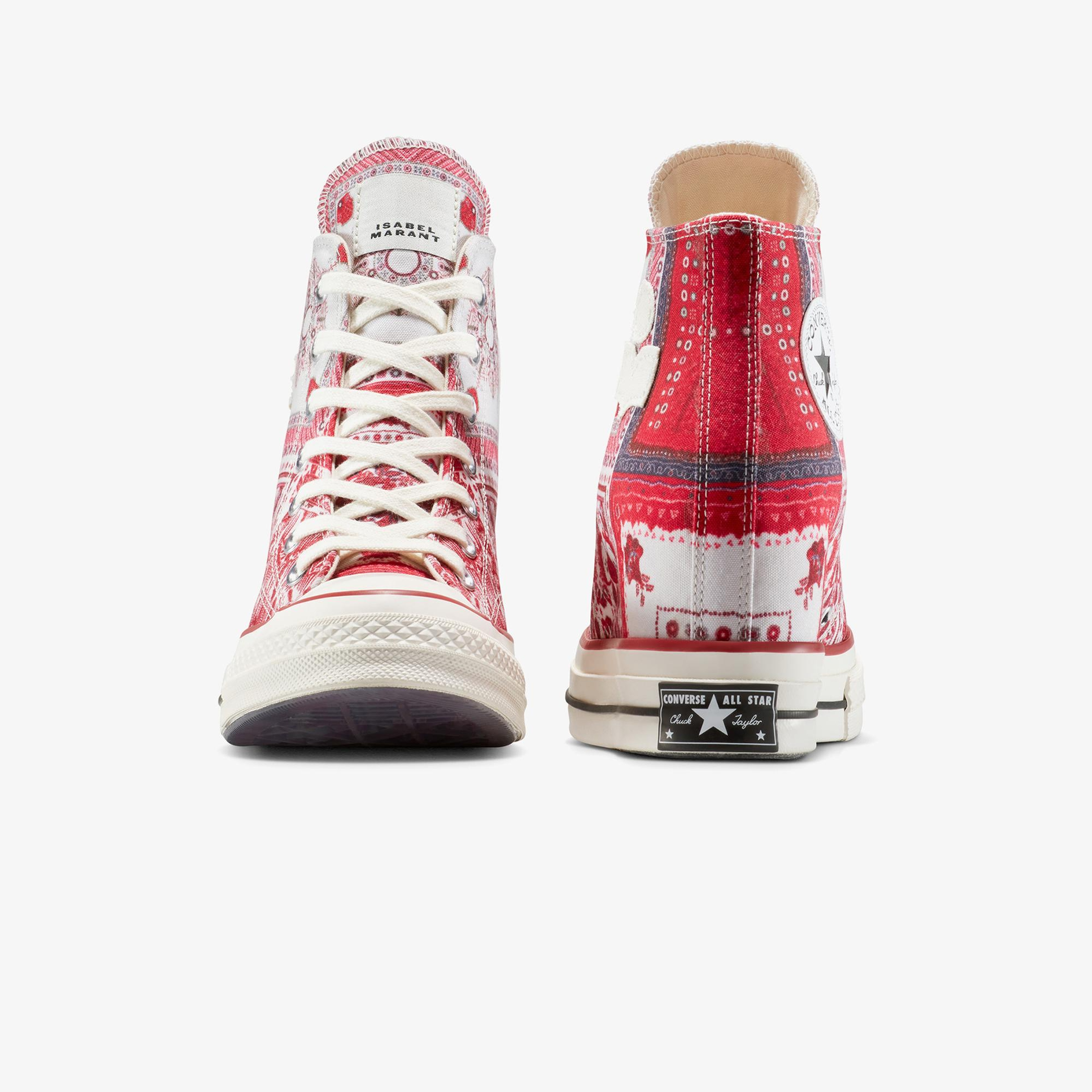 Converse x Isabel Marant Kadın Krem Chuck 70 Wedge Sneaker