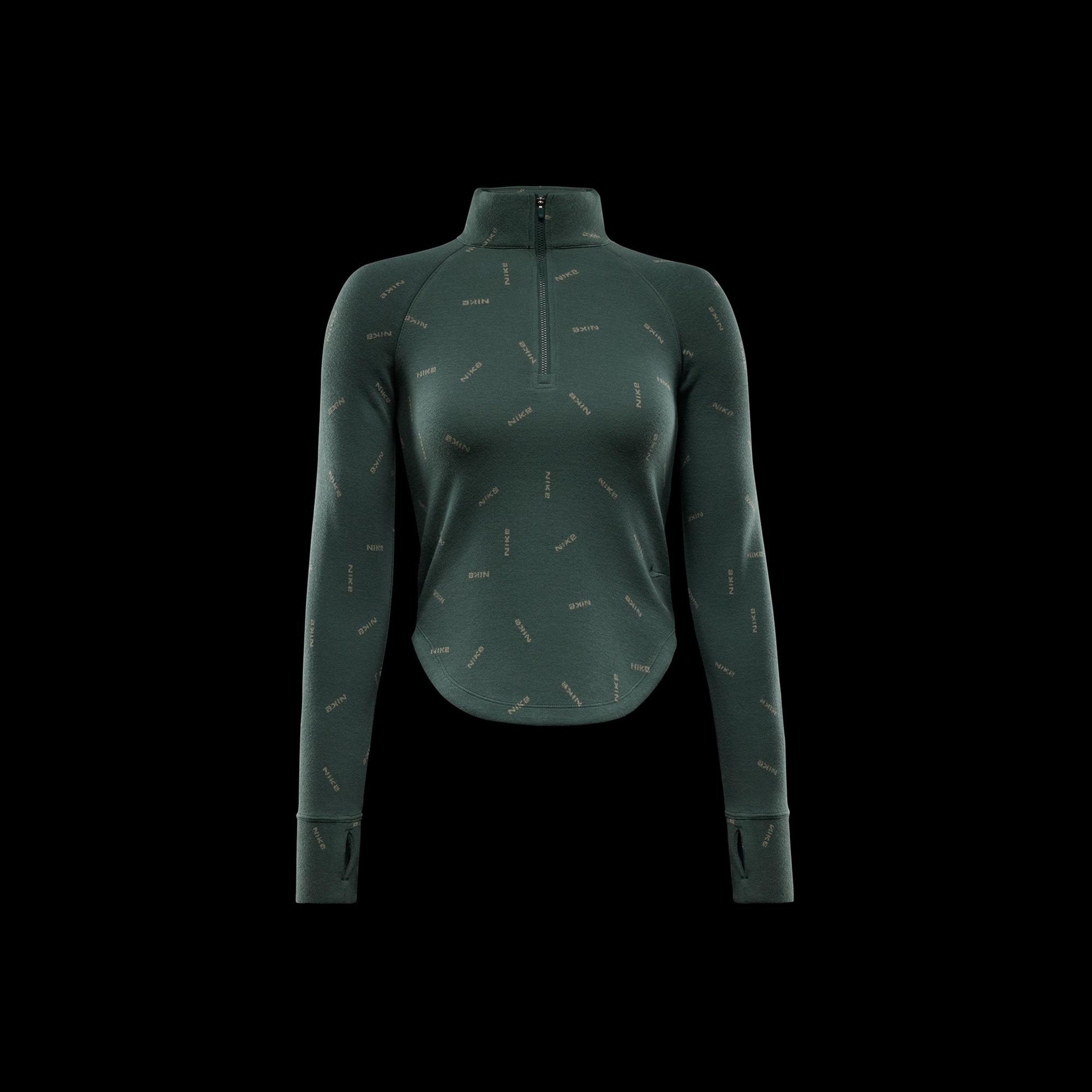 Nike Sportswear Collection Kadın Yeşil Uzun Kollu T-Shirt