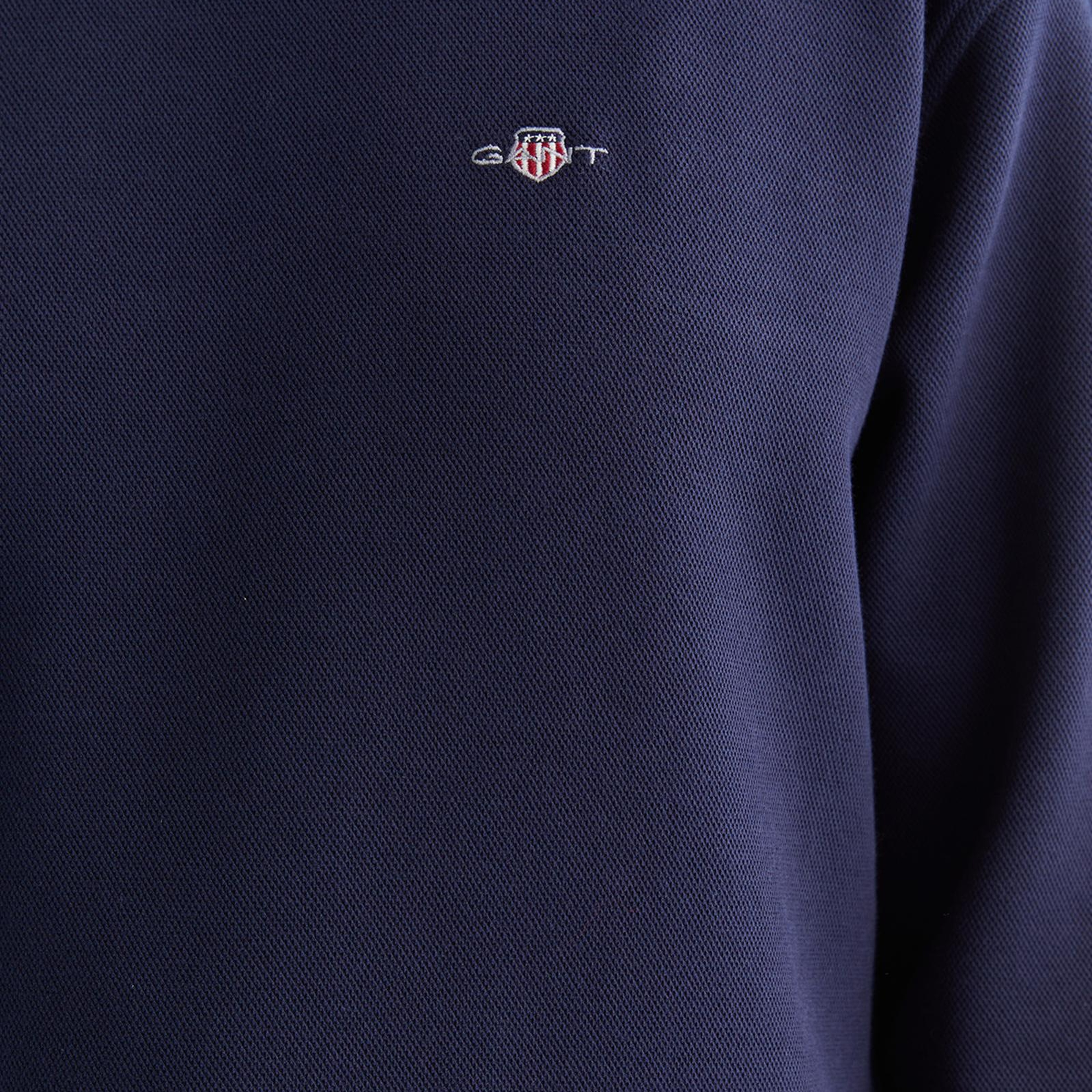 GANT Kadın Lacivert Oversize Fit Bisiklet Yaka Sweatshirt