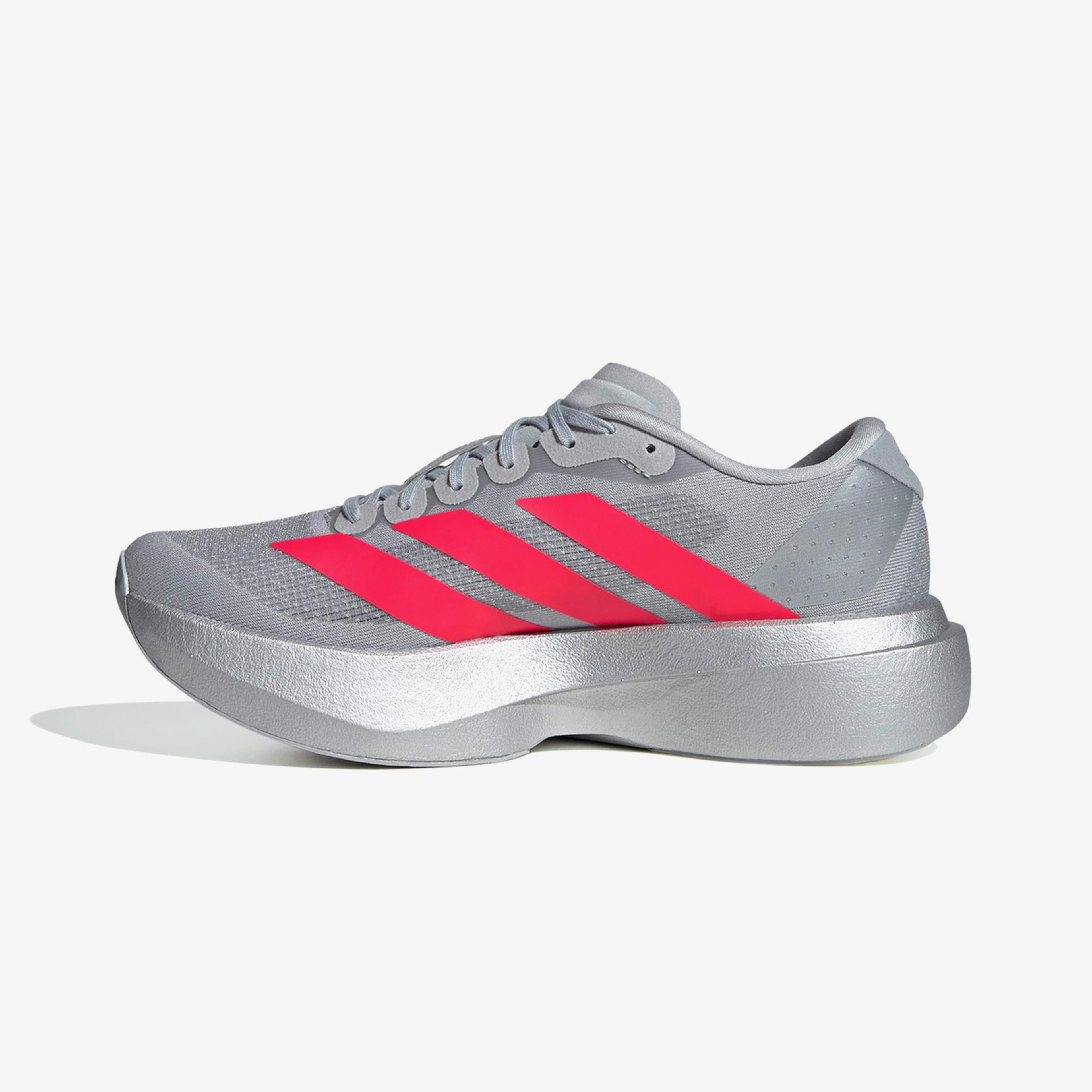 adidas Adizero Evo Sl Kadın Gri Koşu Ayakkabısı