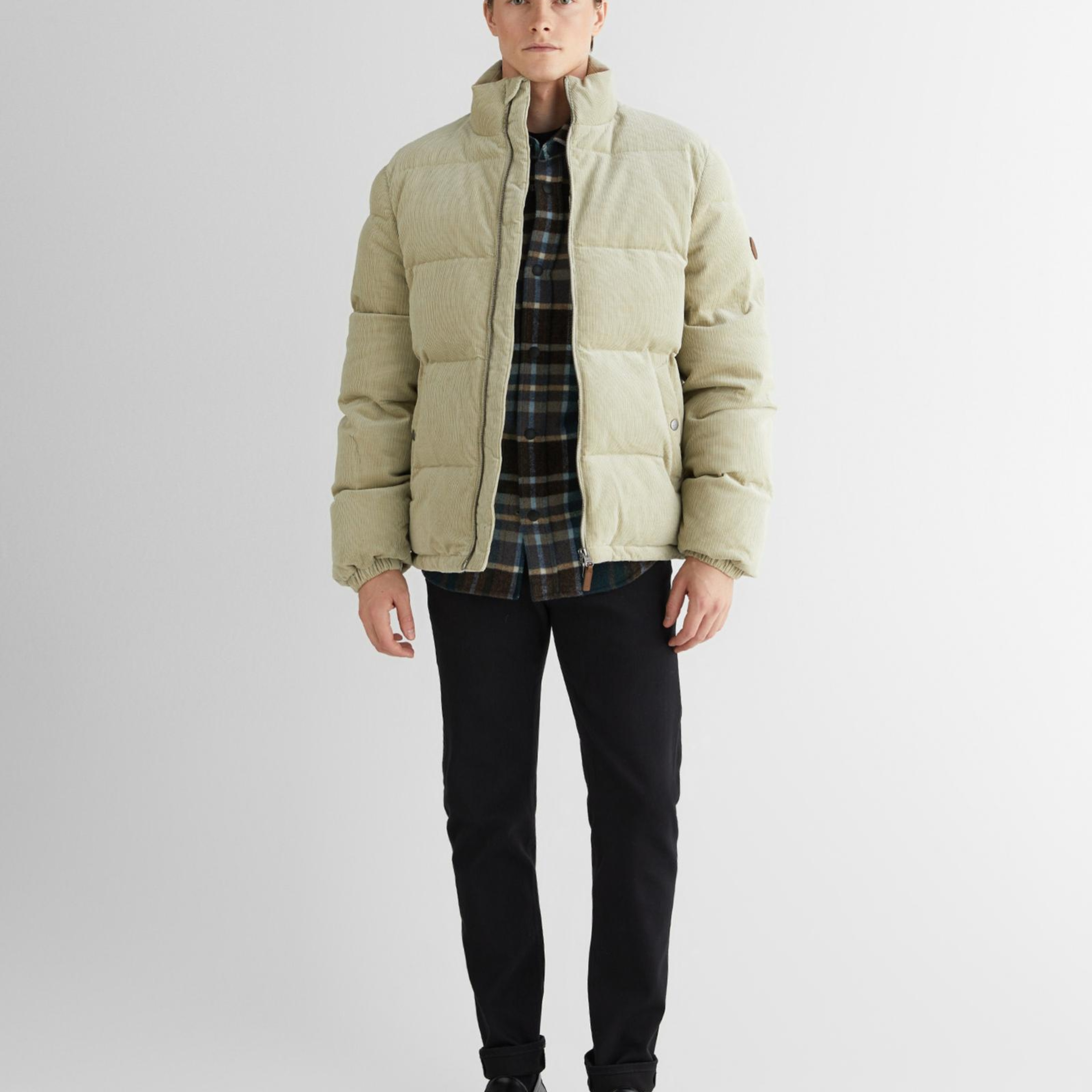 GANT Erkek Bej Regular Fit Fermuarlı Mont