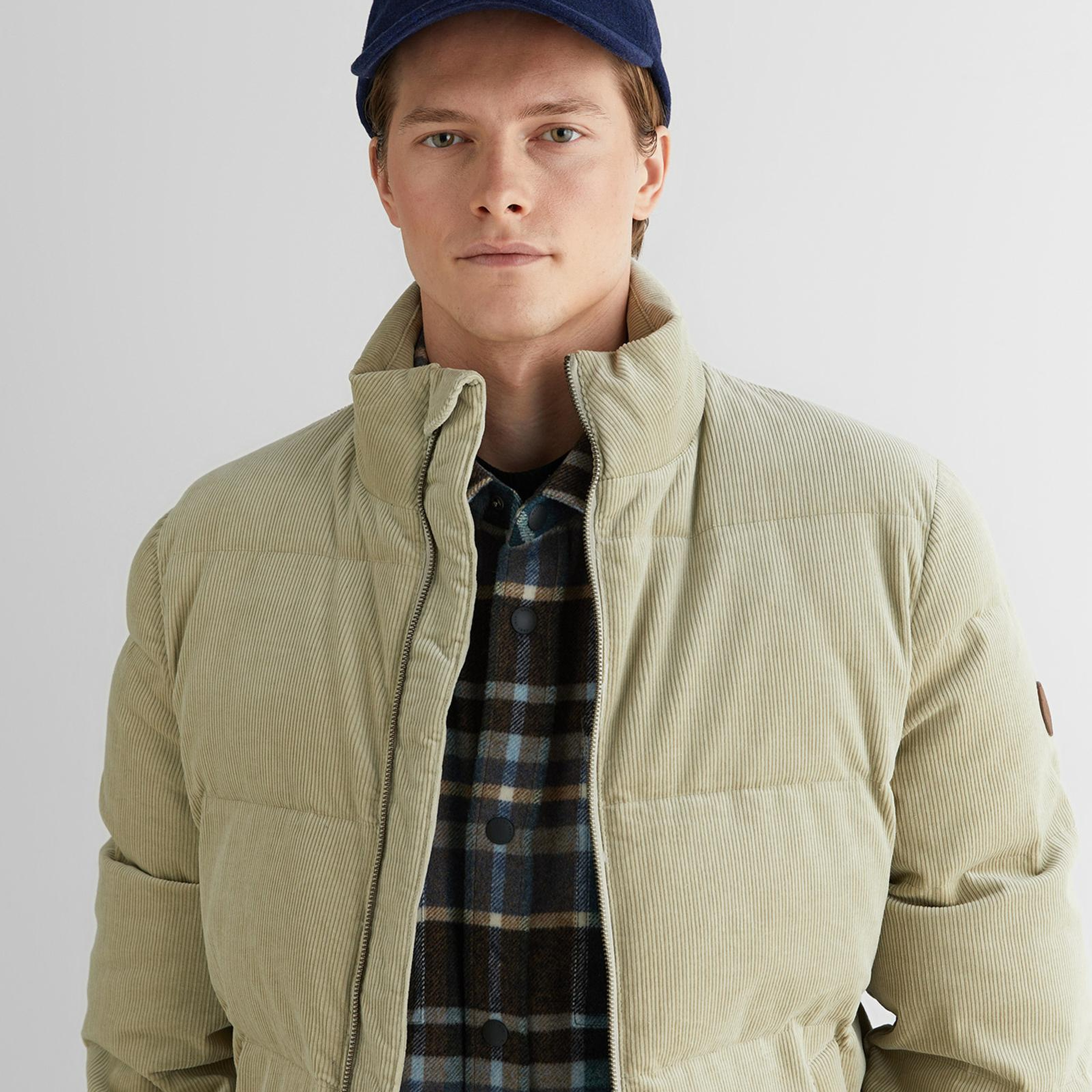 GANT Erkek Bej Regular Fit Fermuarlı Mont