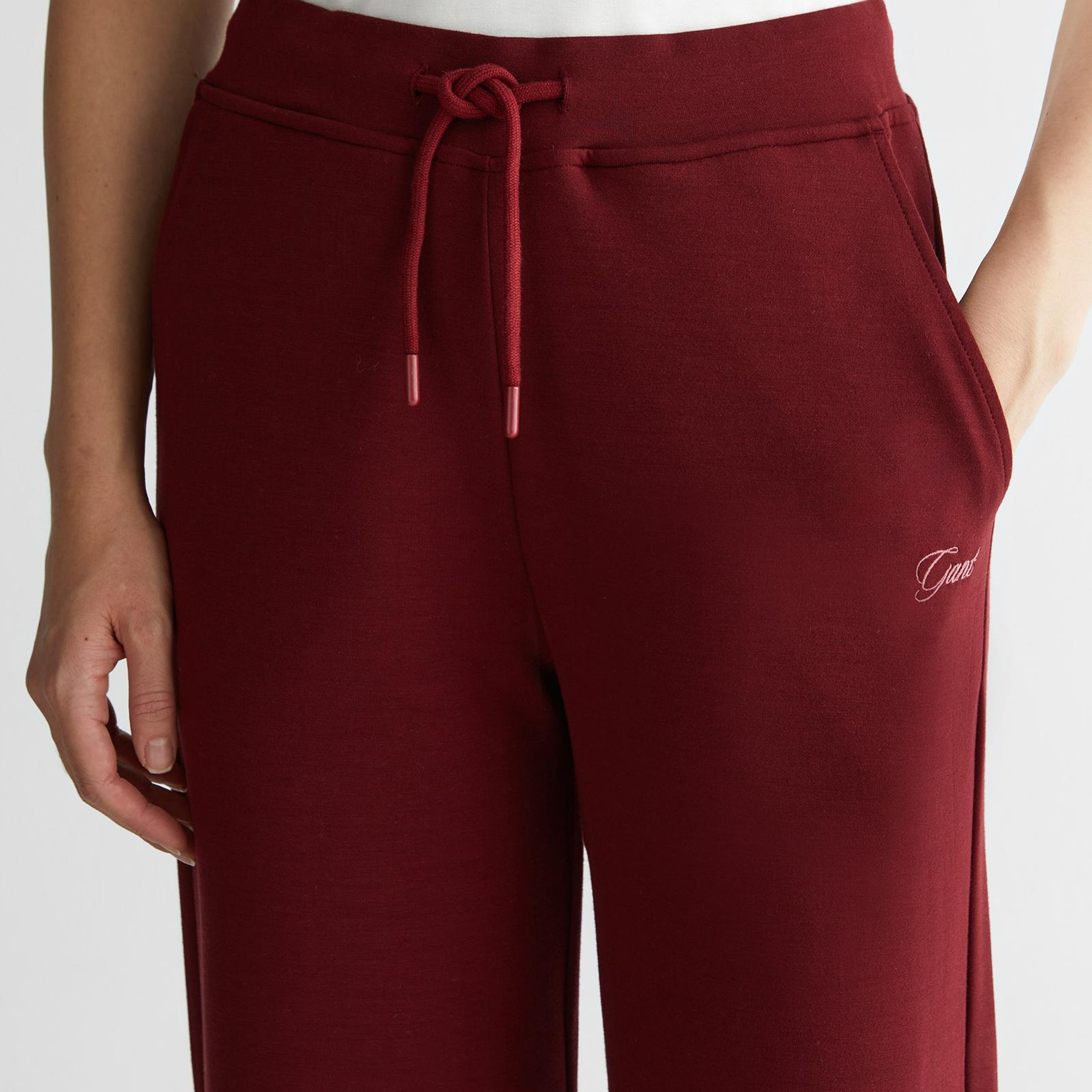 GANT Kadın Bordo Regular Fit Eşofman Altı