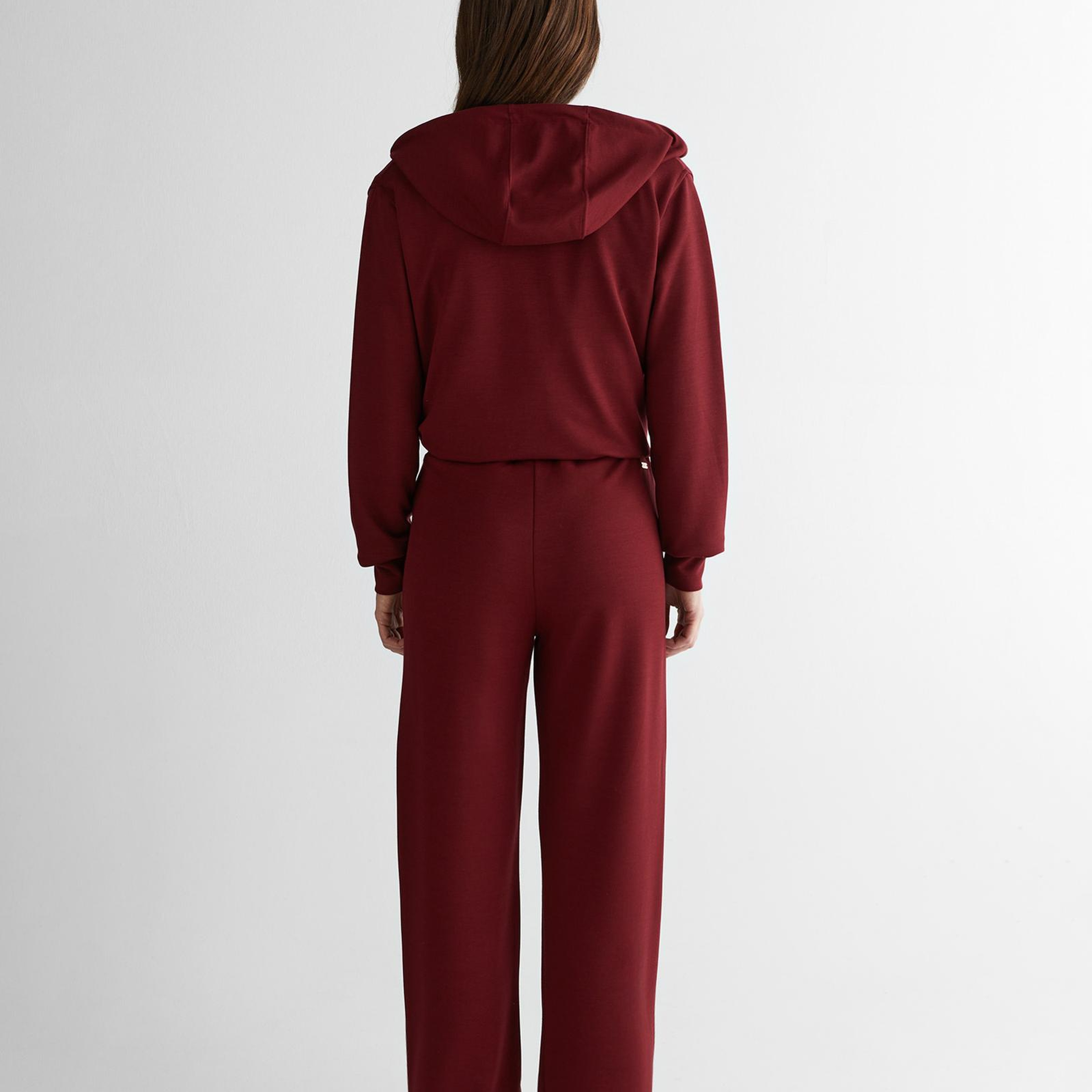 GANT Kadın Bordo Regular Fit Eşofman Altı