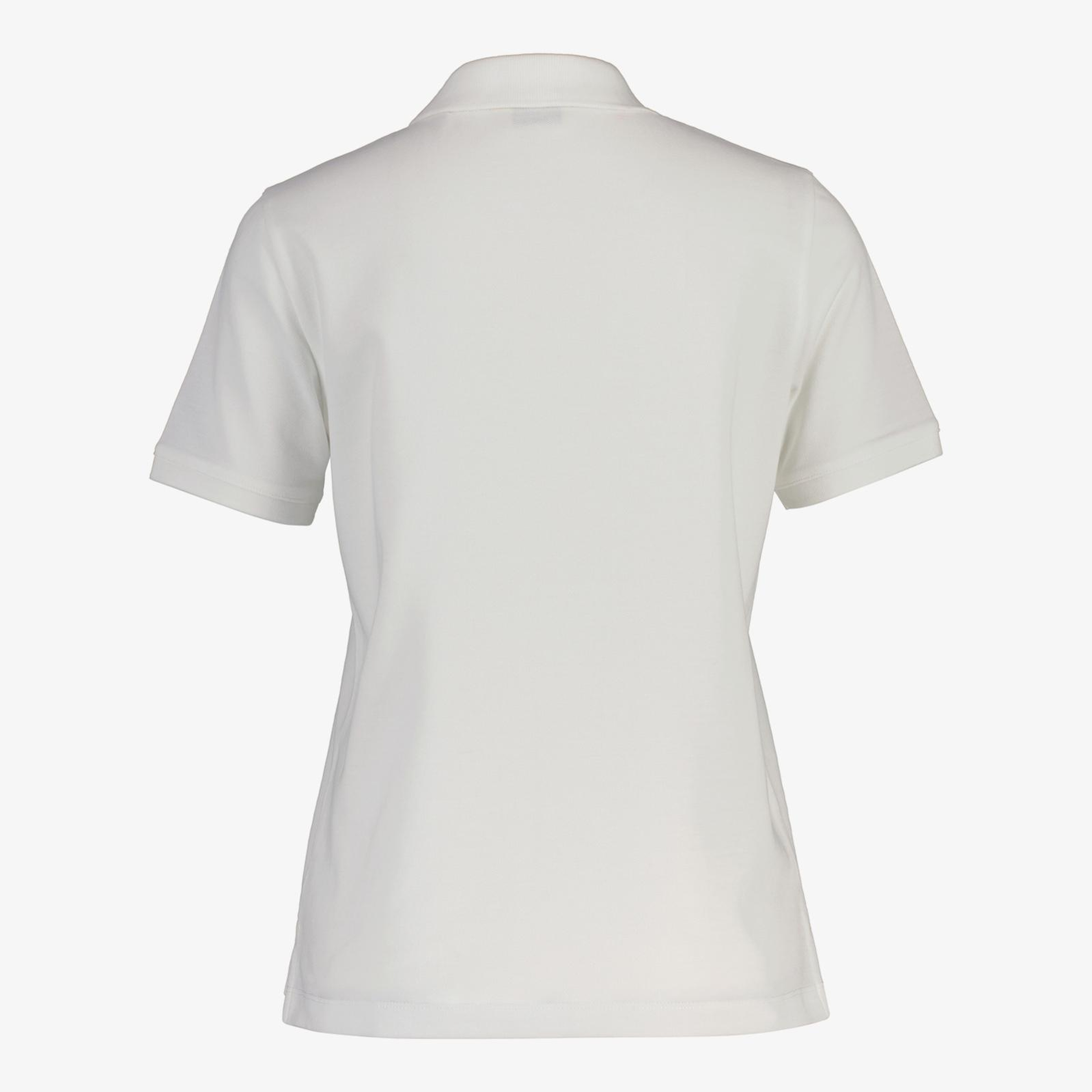 GANT Kadın Beyaz Regular Fit Logolu Polo Yaka T-Shirt