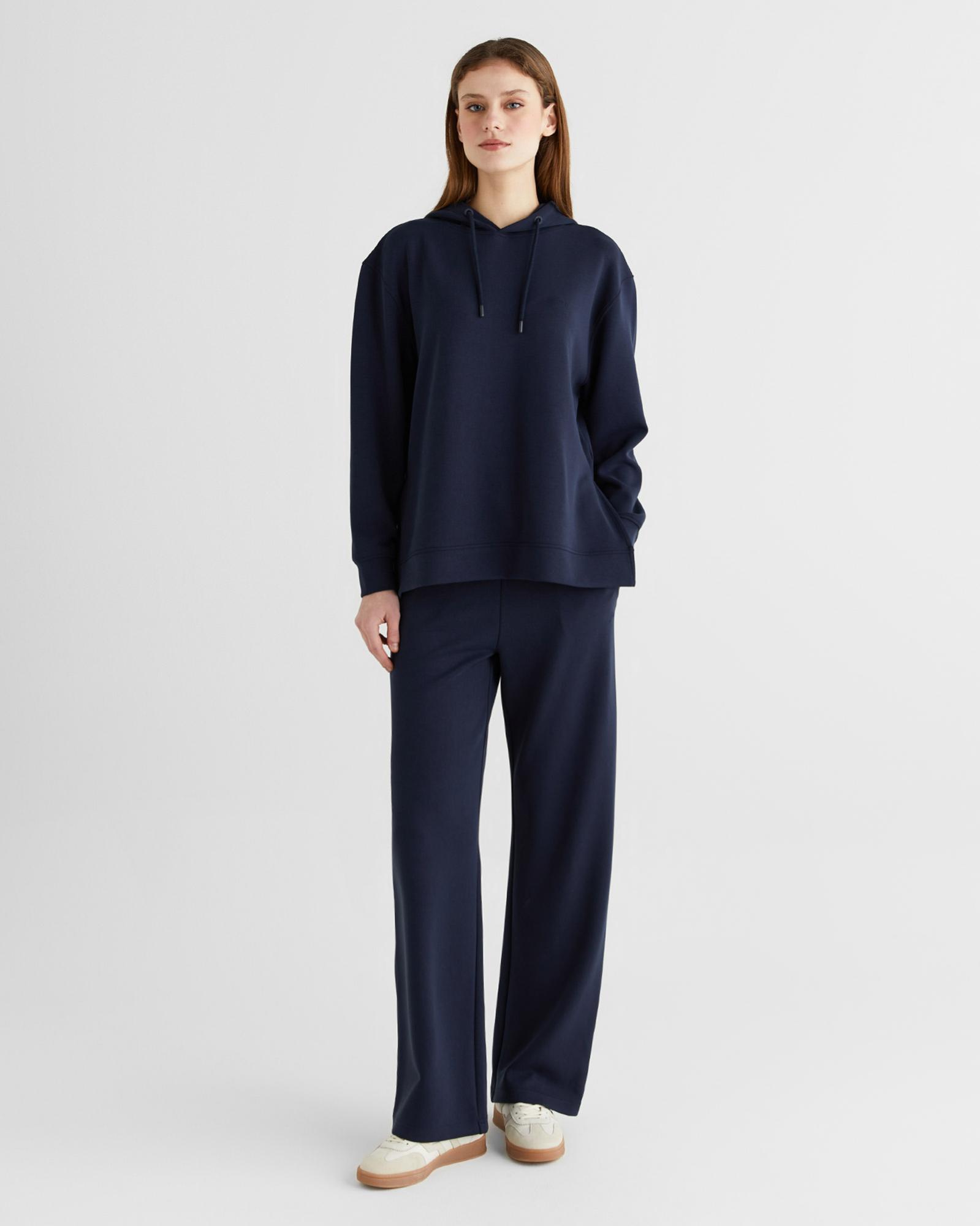 GANT Kadın Lacivert Relaxed Fit Eşofman Altı