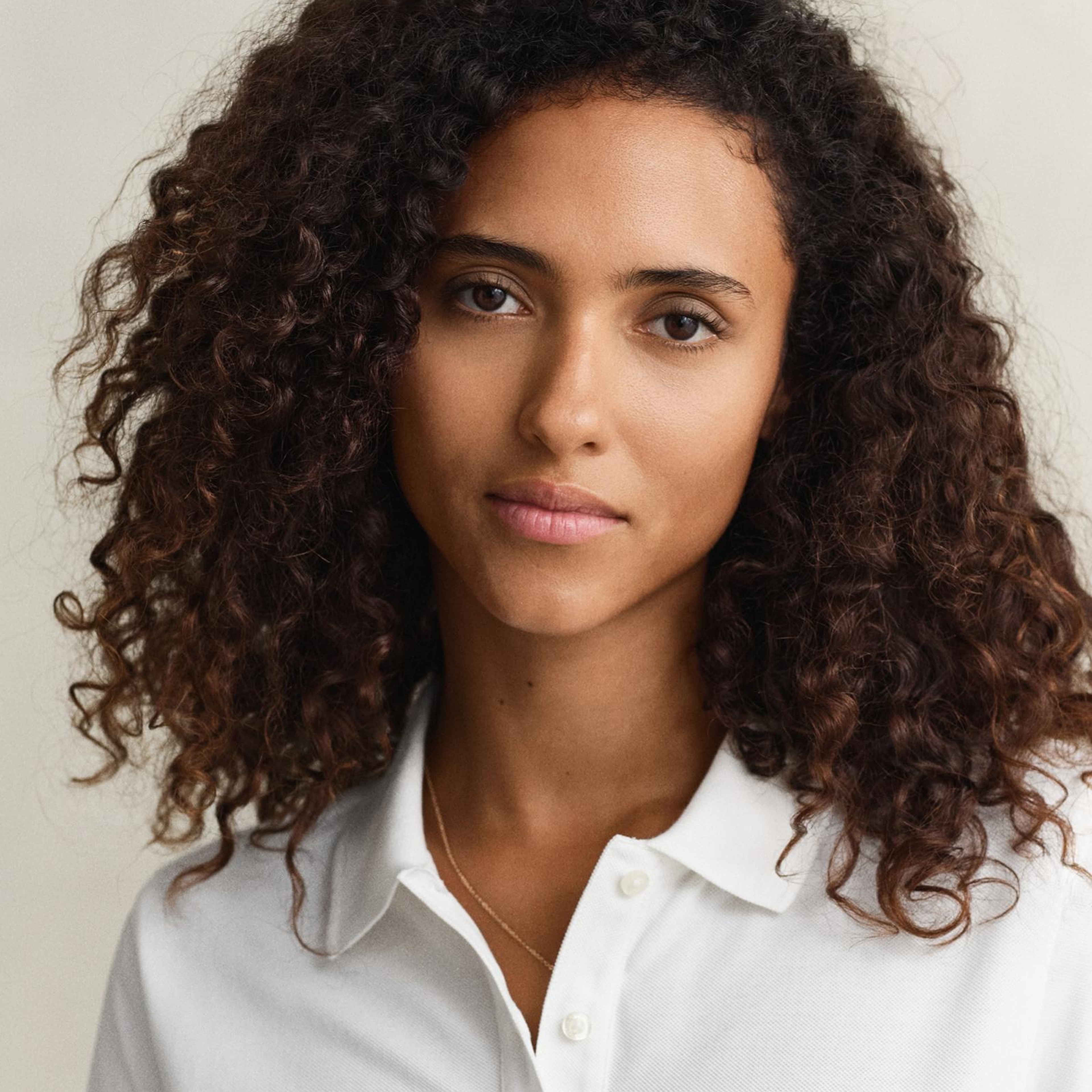 GANT Kadın Beyaz Regular Fit Logolu Polo Yaka T-Shirt