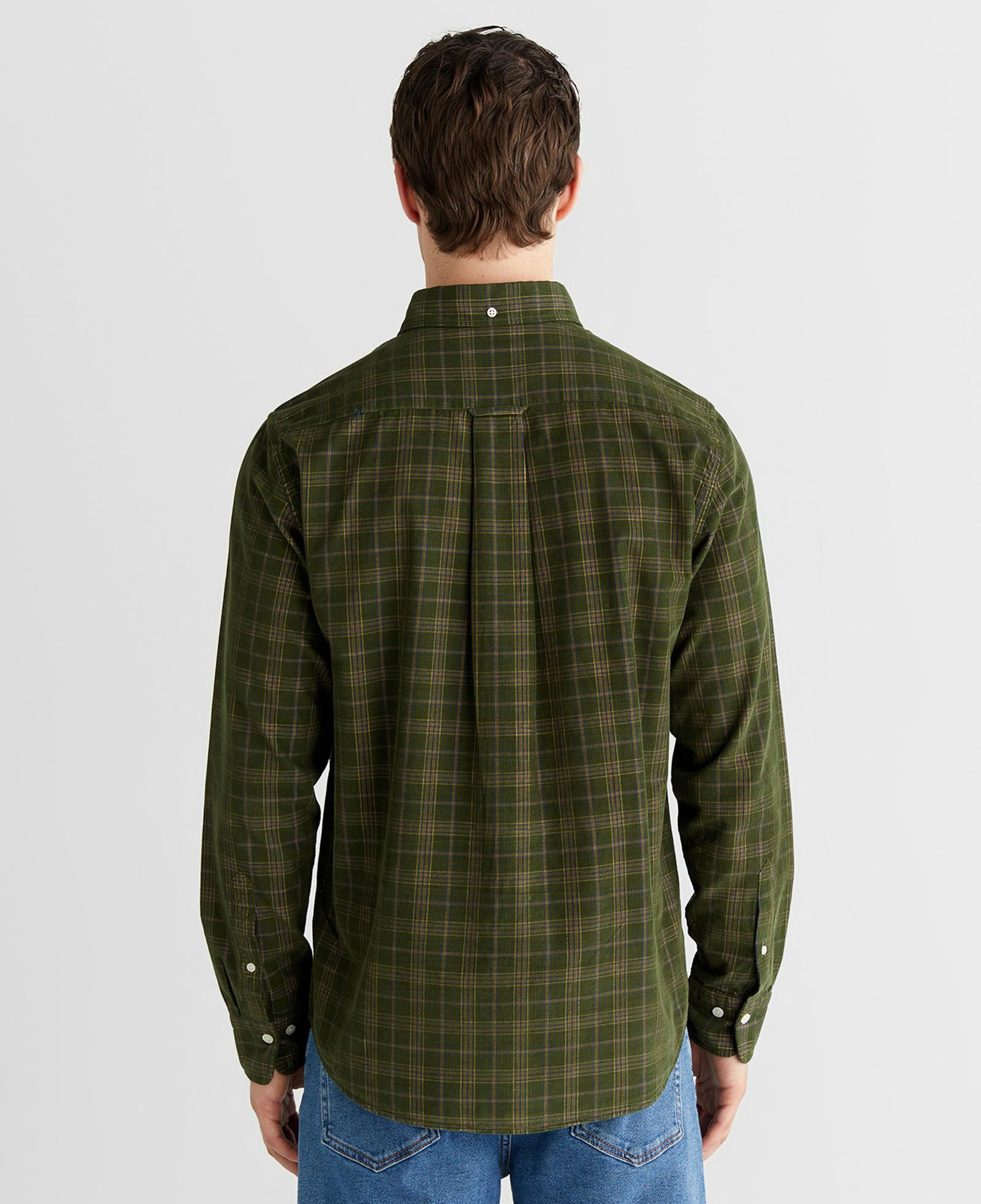 GANT Erkek Yeşil Regular Fit Düğmeli Gömlek