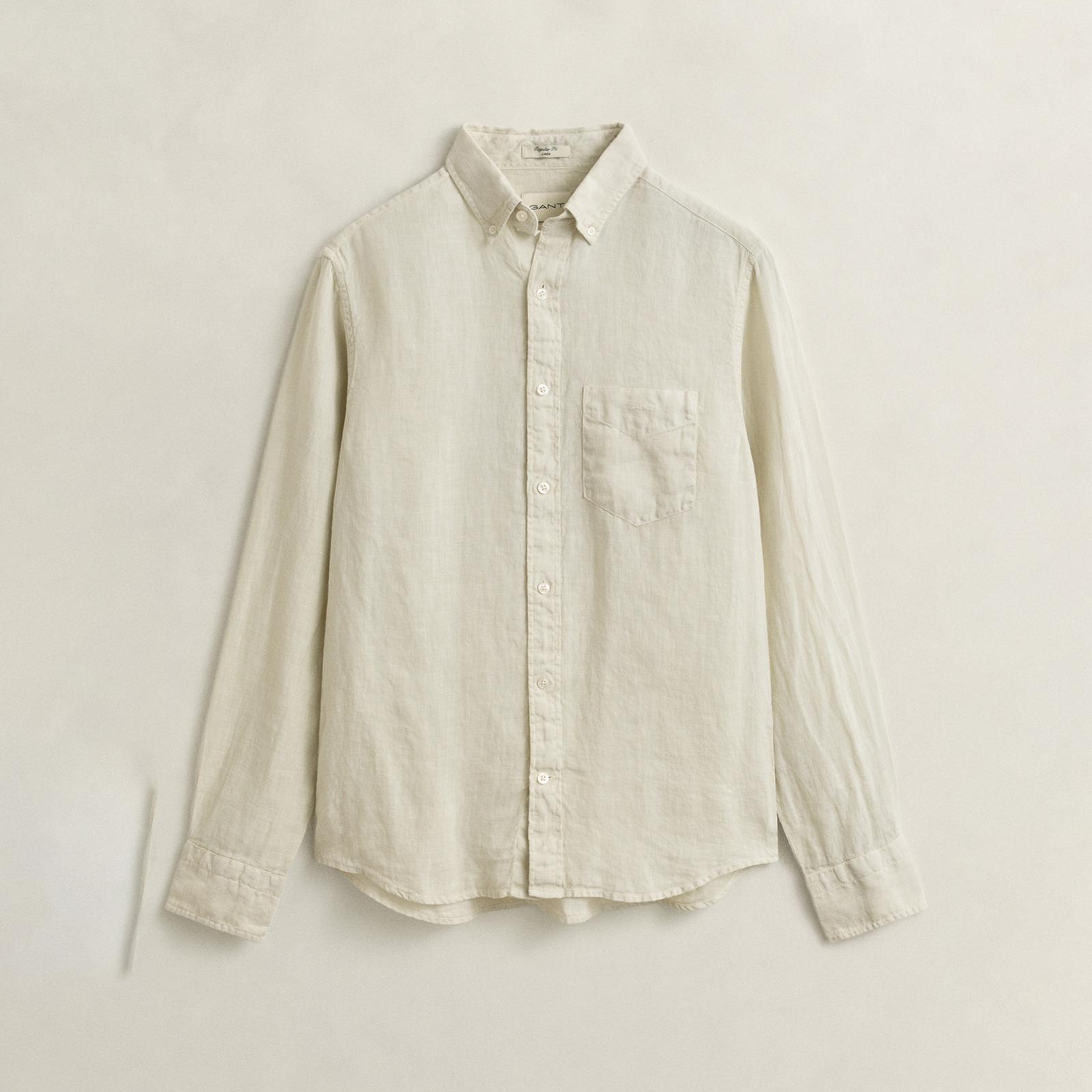 GANT Erkek Bej Regular Fit Gömlek