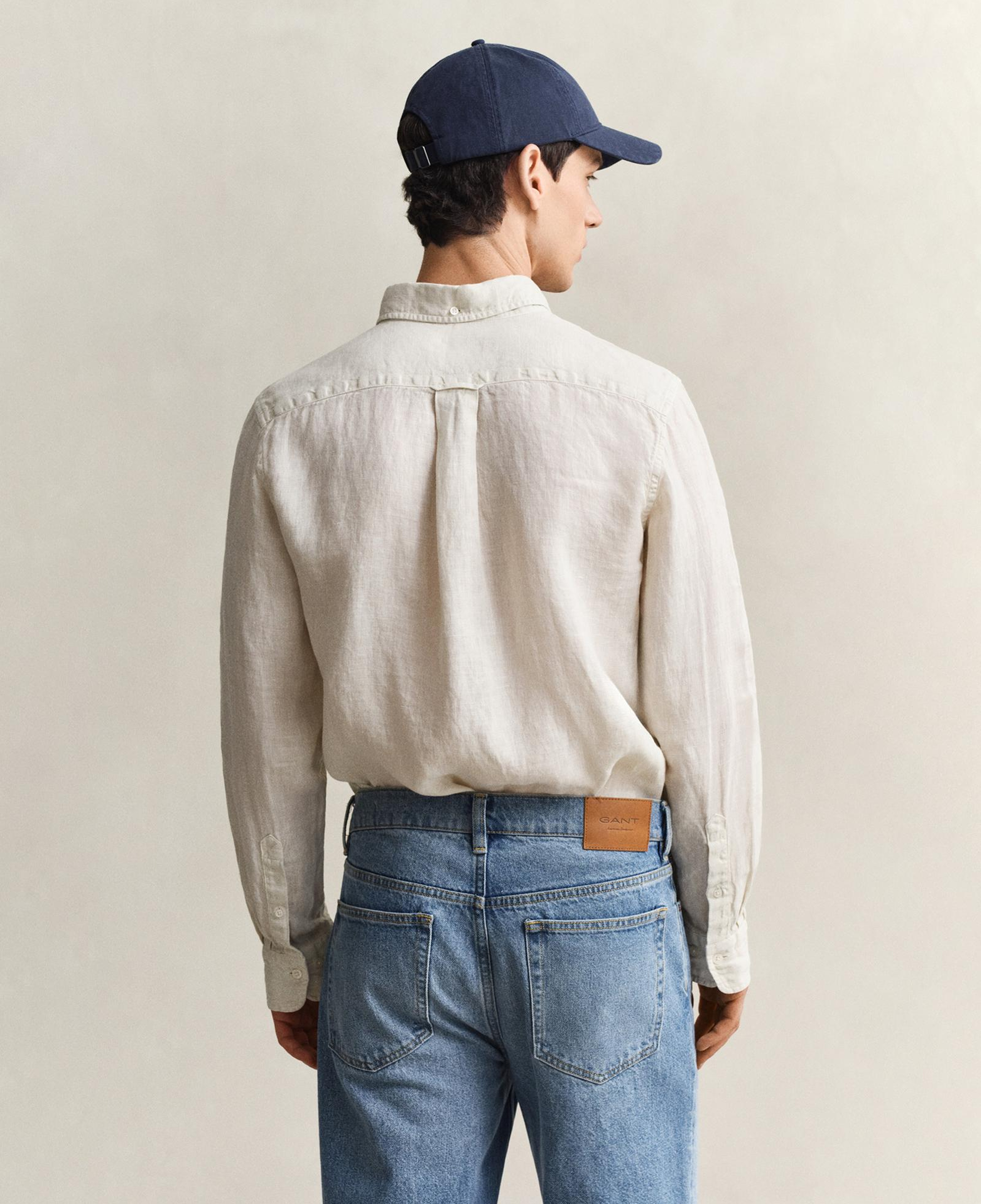 GANT Erkek Bej Regular Fit Gömlek