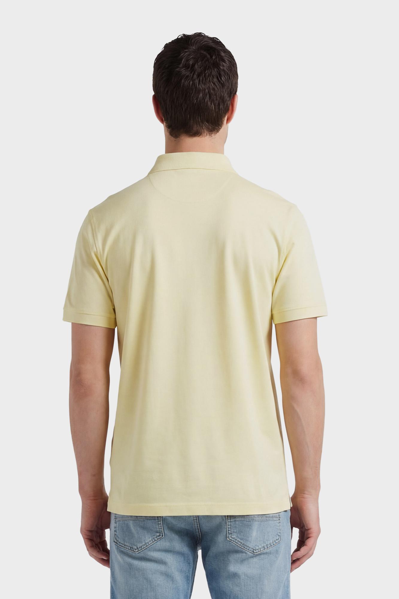 GANT Erkek Sarı Regular Fit Polo Yaka T-Shirt