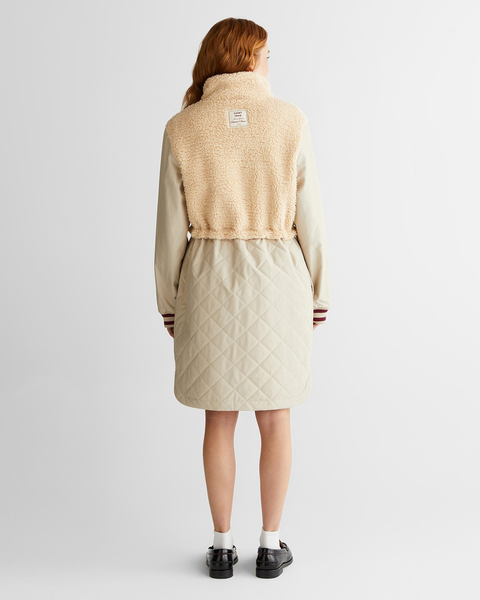 GANT Kadın Krem Polar Ceket