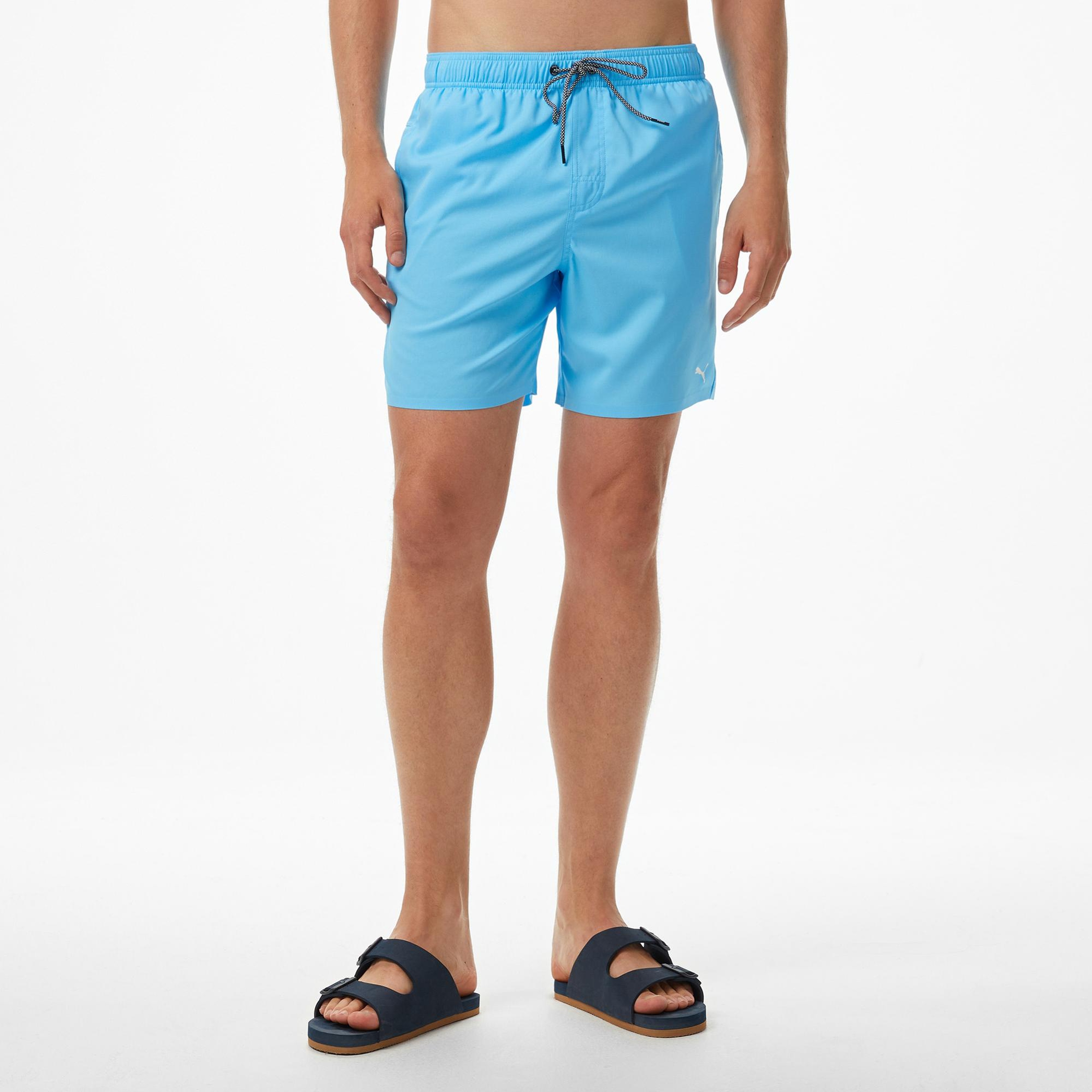 Puma Medium Length Erkek Mavi Deniz Şortu