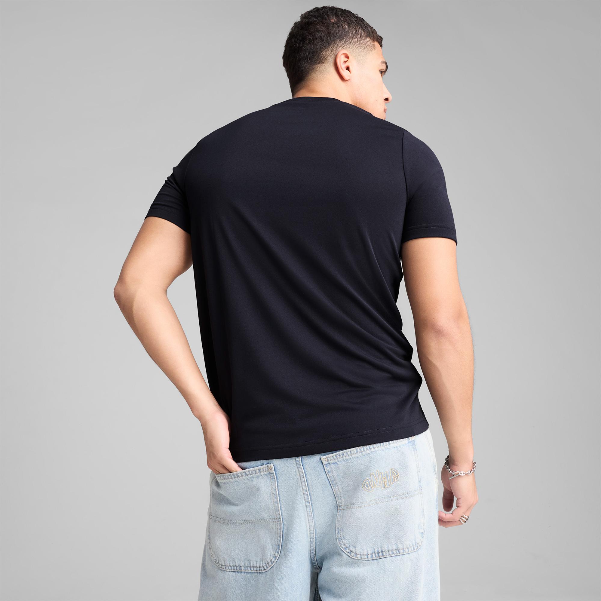 Puma Essentials Small Logo Poly  Erkek Lacivert T-Shirt