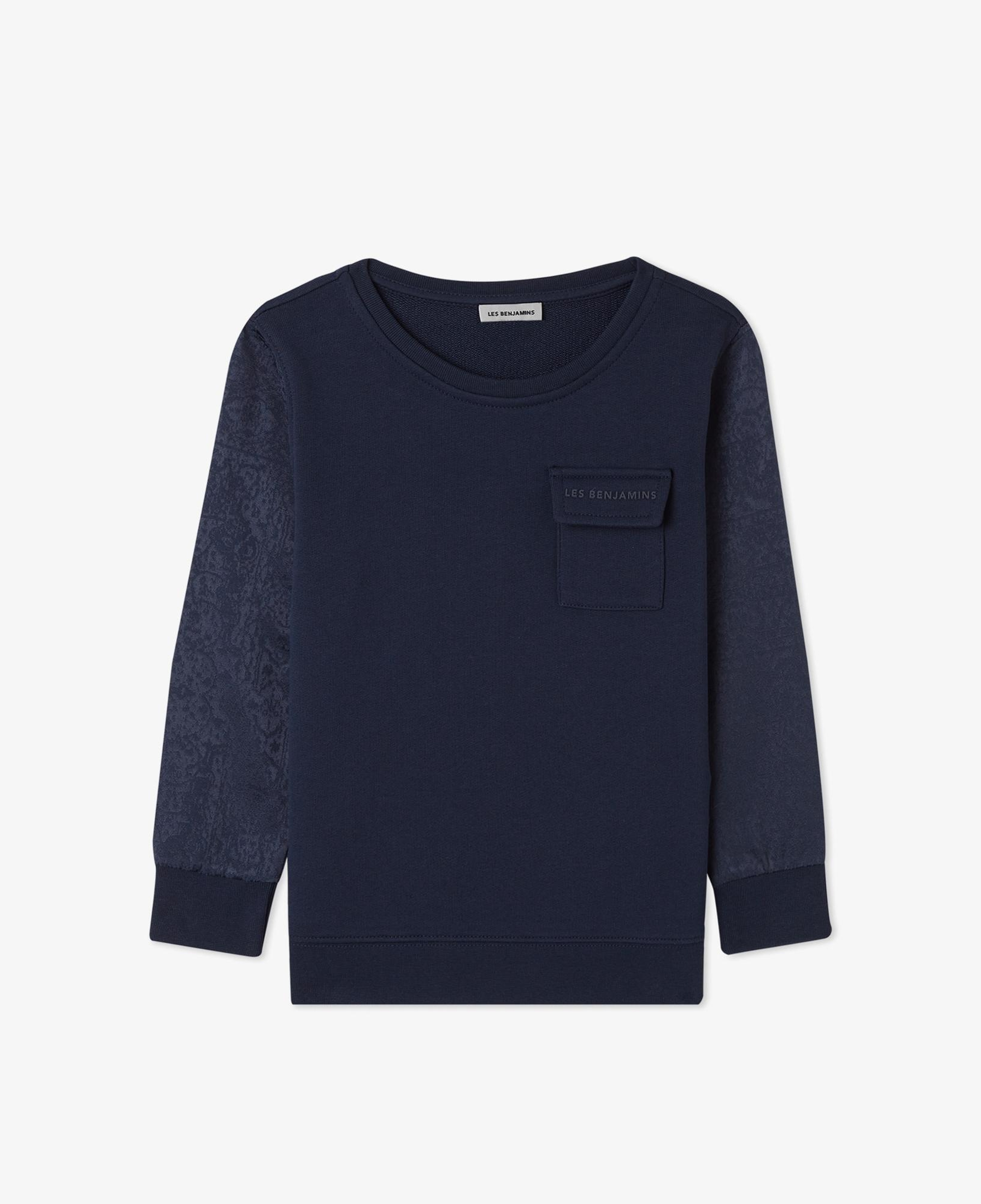 Les Benjamins 402 Çocuk Lacivert Sweatshirt