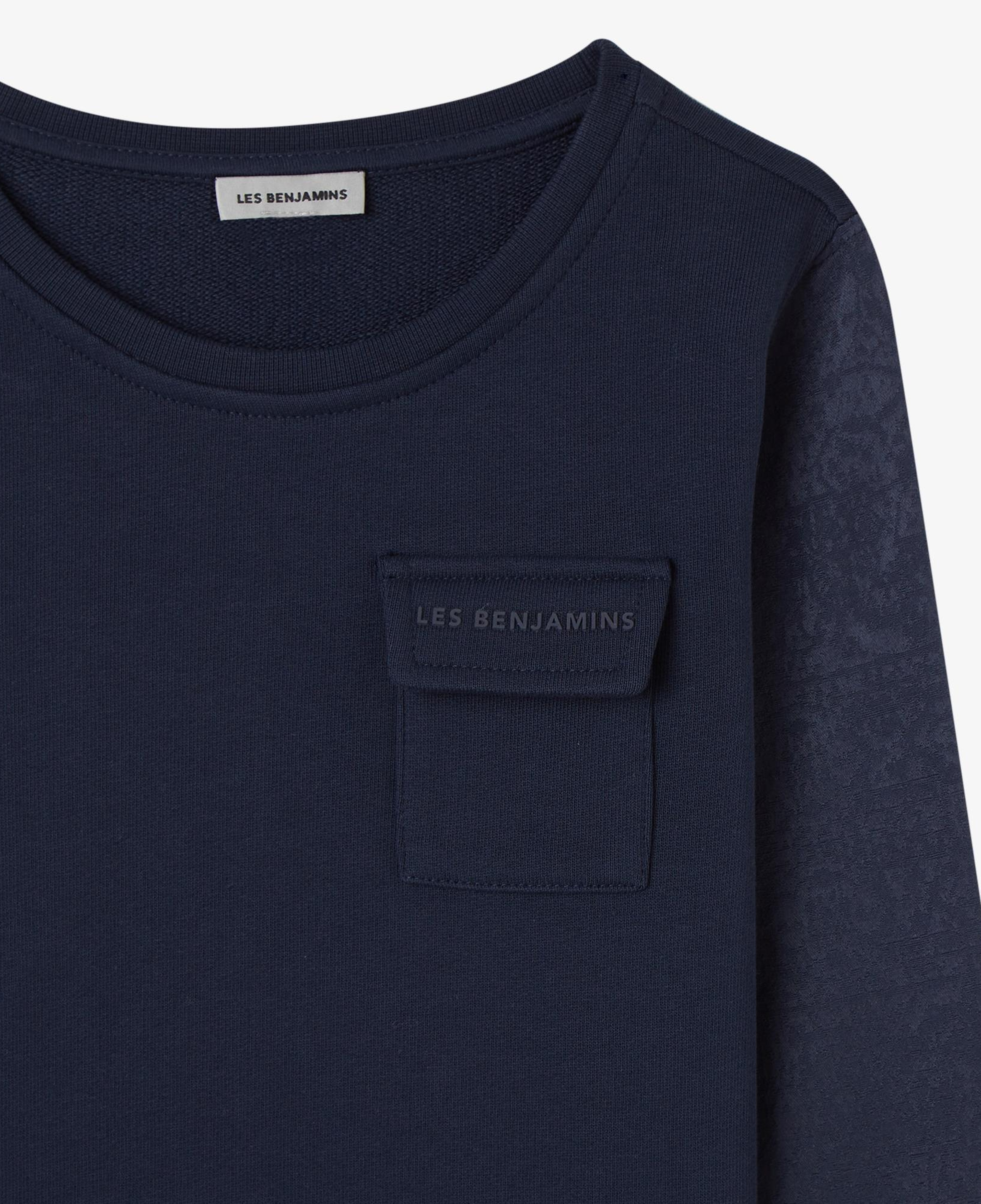 Les Benjamins 402 Çocuk Lacivert Sweatshirt