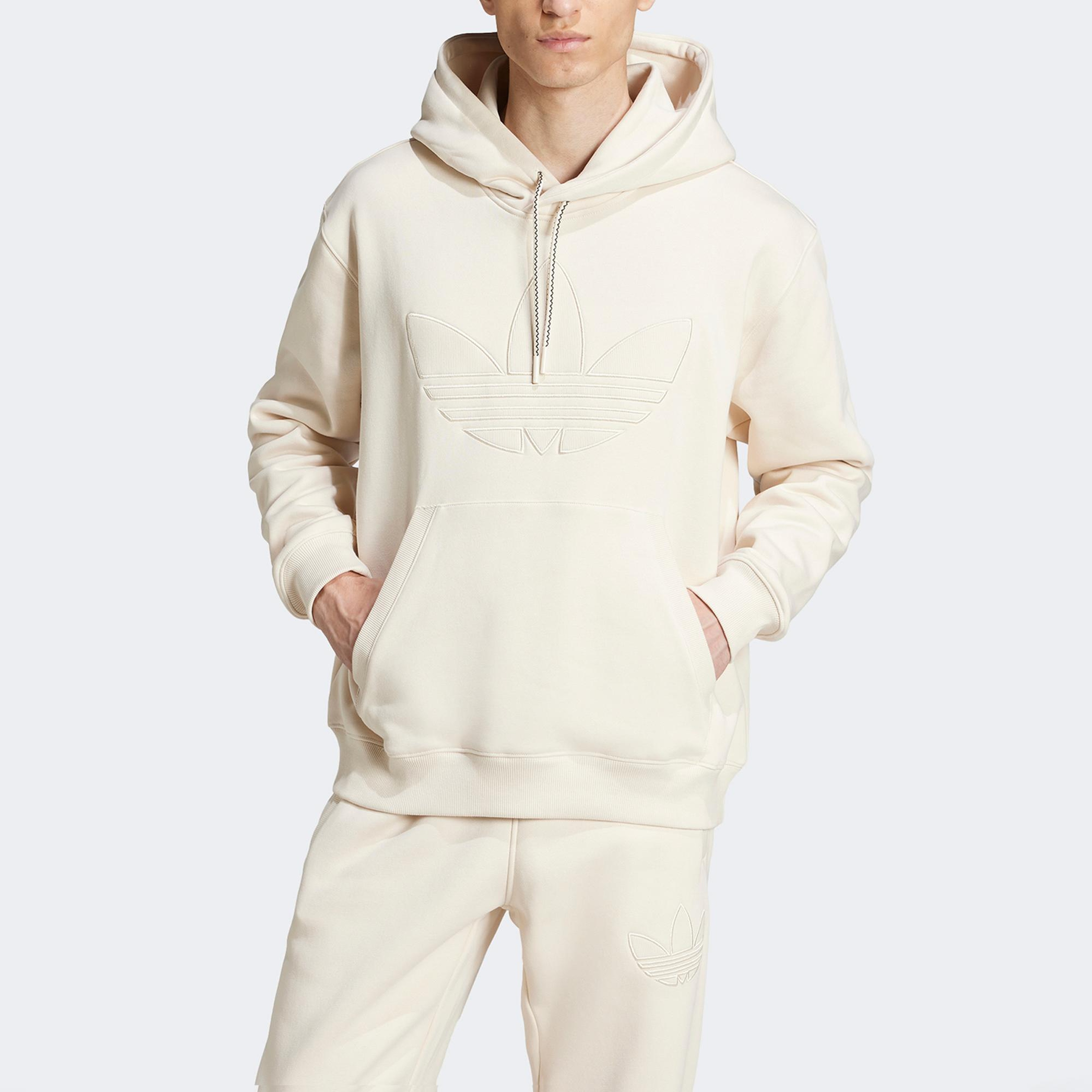 adidas Hooded Erkek Beyaz Hoodie