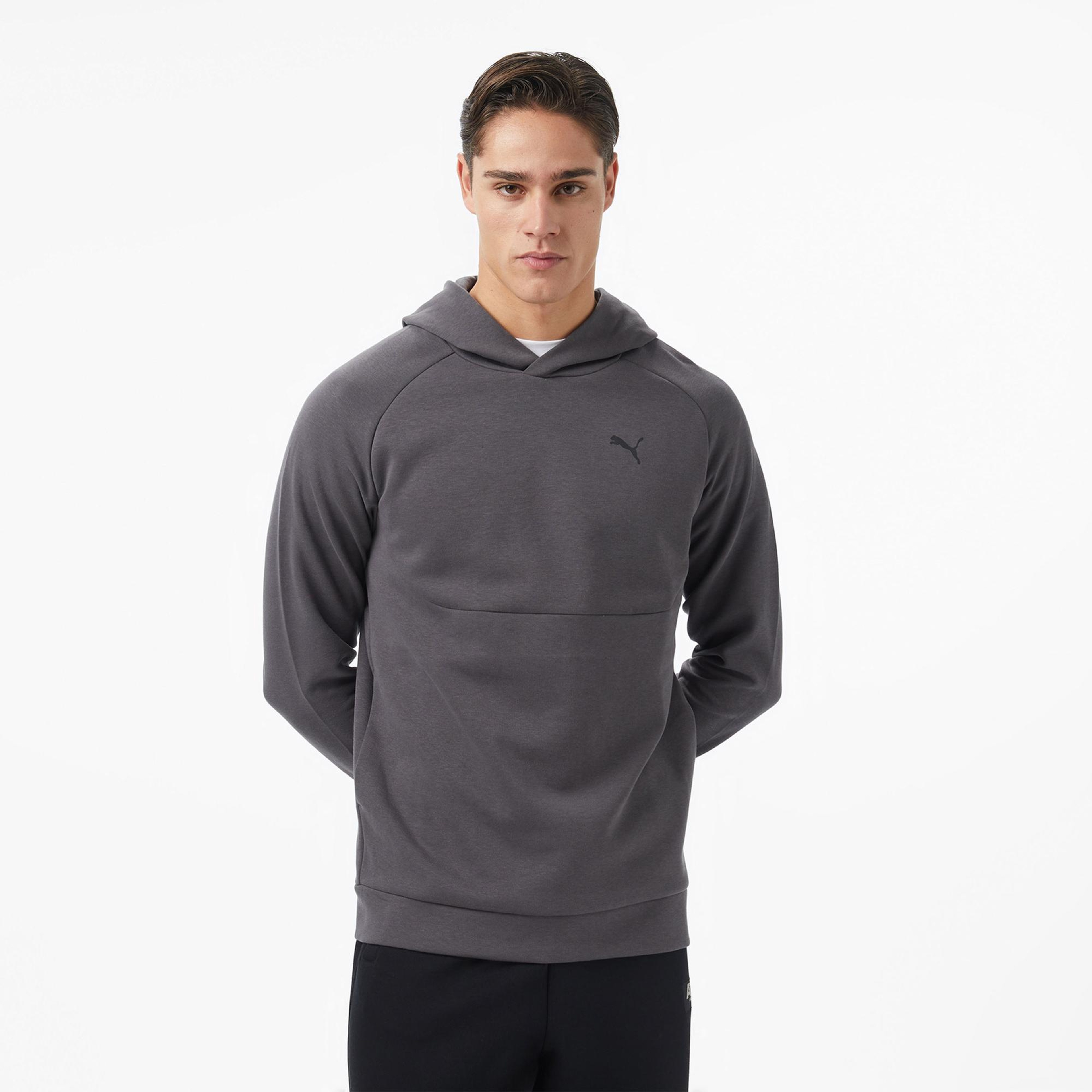 Puma tech  Erkek Gri Sweatshirt