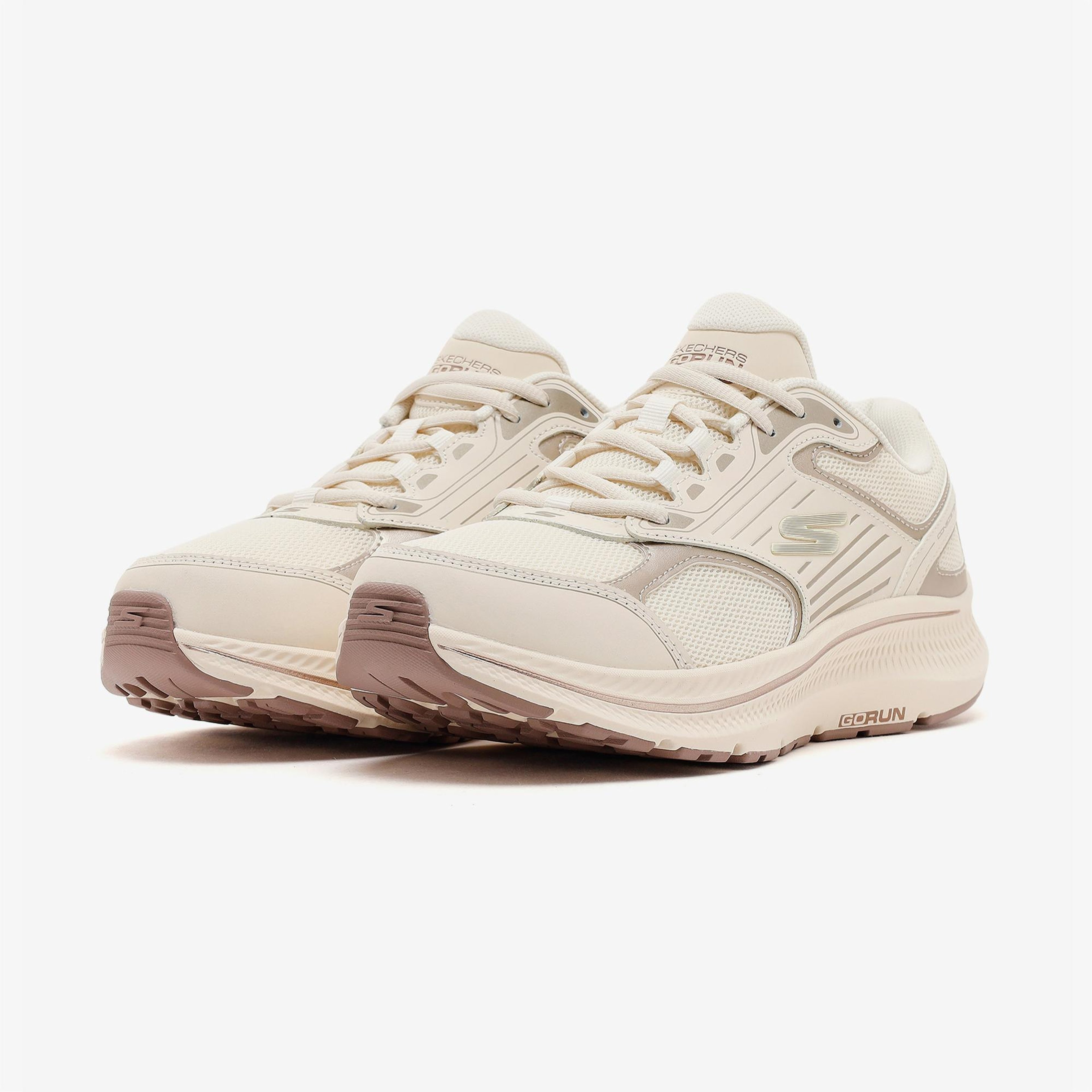 Skechers Go Run Consistent 2.0 Kadın Bej Spor Ayakkabı