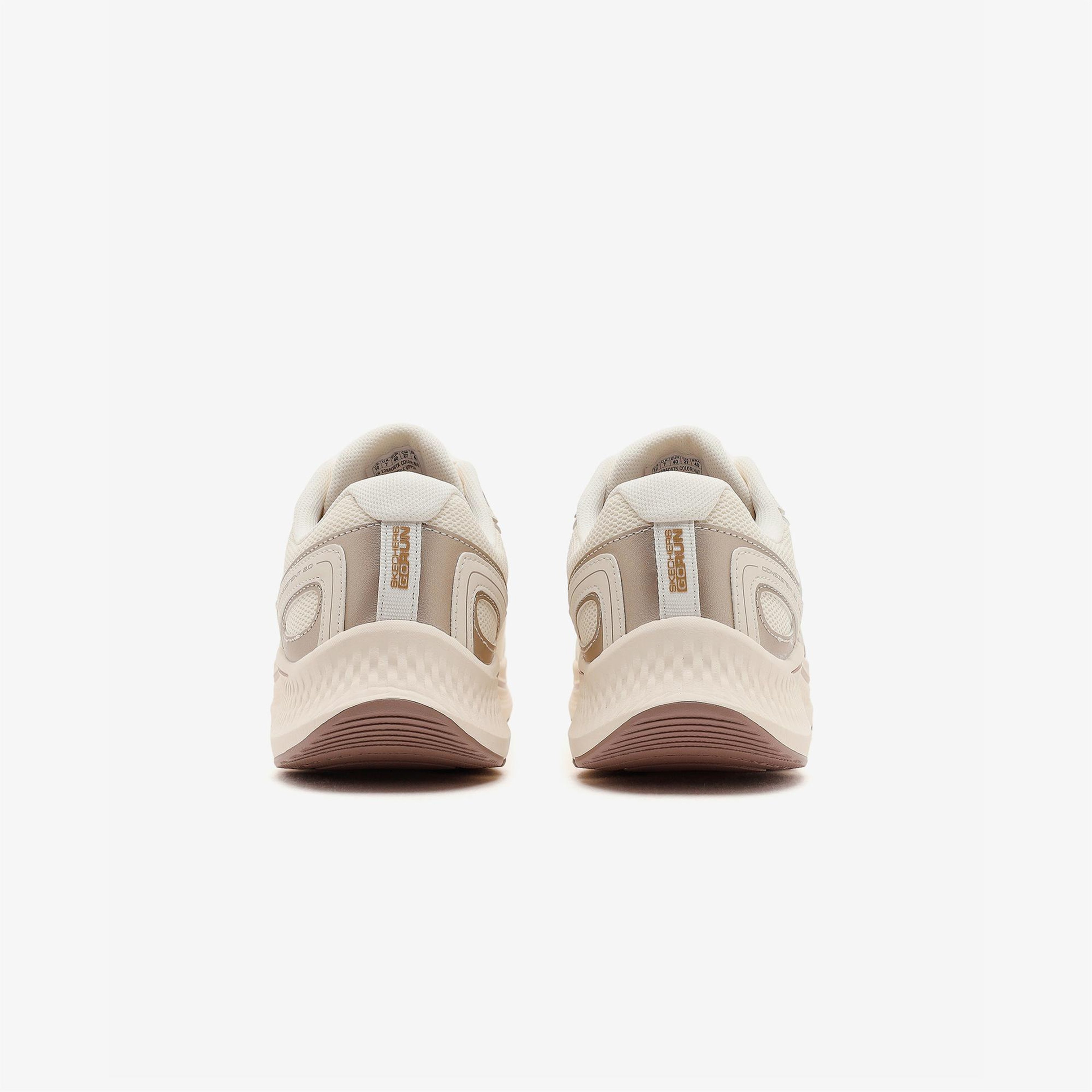Skechers Go Run Consistent 2.0 Kadın Bej Spor Ayakkabı