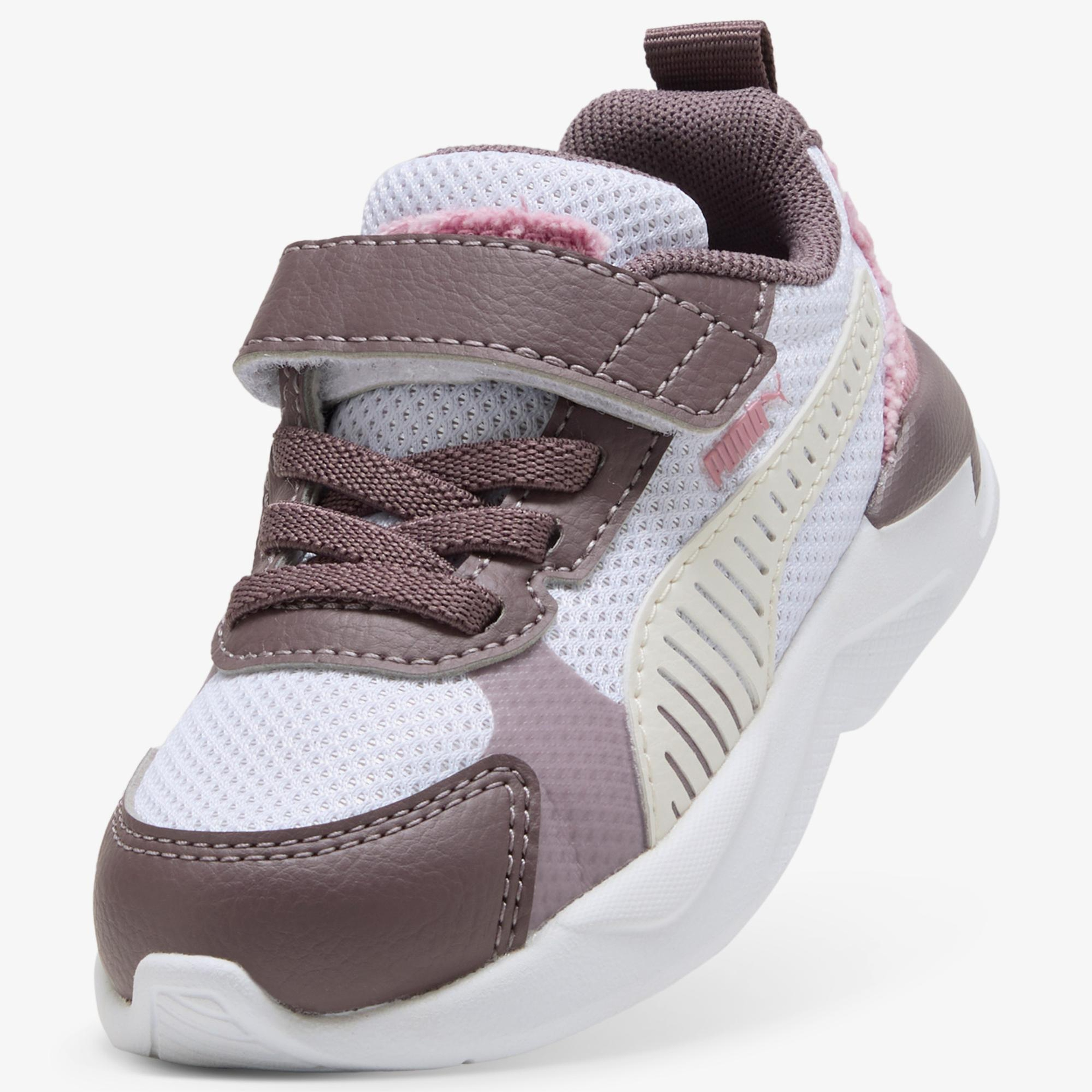 Puma X-Ray 3 LT Mid 90s Bebek Beyaz Spor Ayakkabı