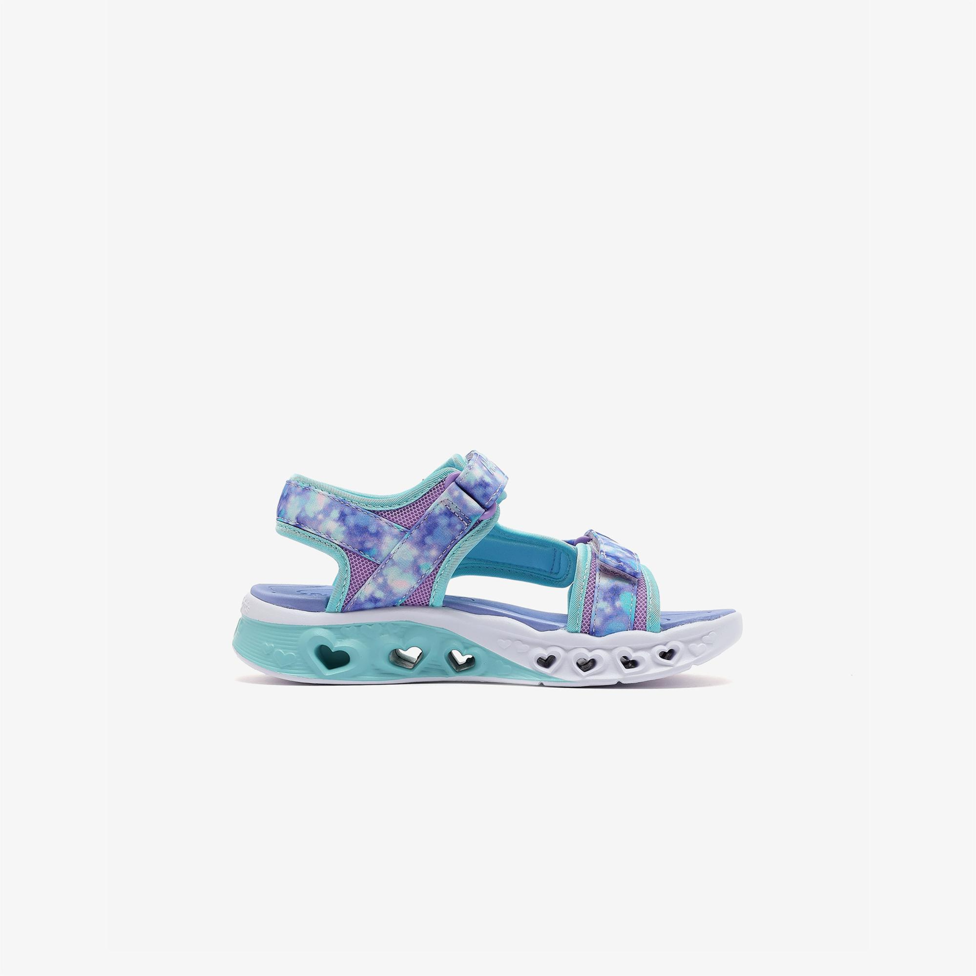 Skechers Flutter Hearts Sandal-Blurry Love Çocuk Mor Spor Ayakkabı