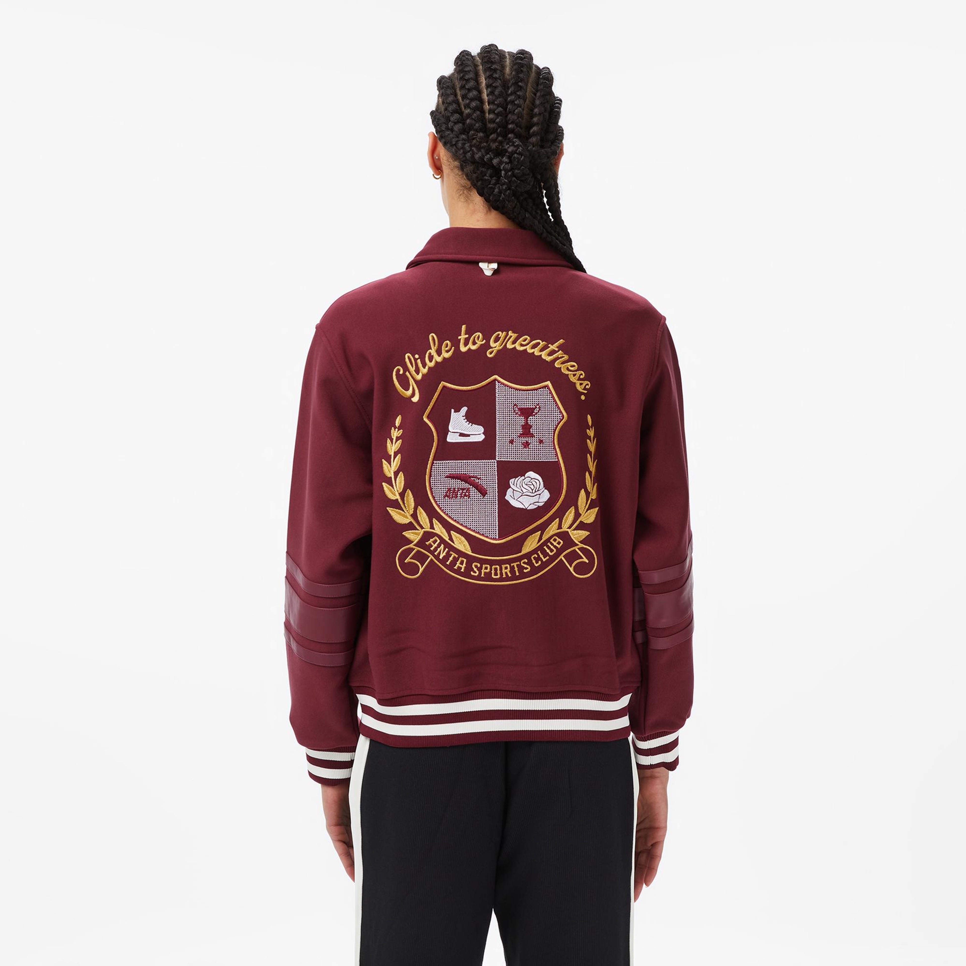 Anta Glıde To Greatness Kadın Kırmızı Sweatshirt