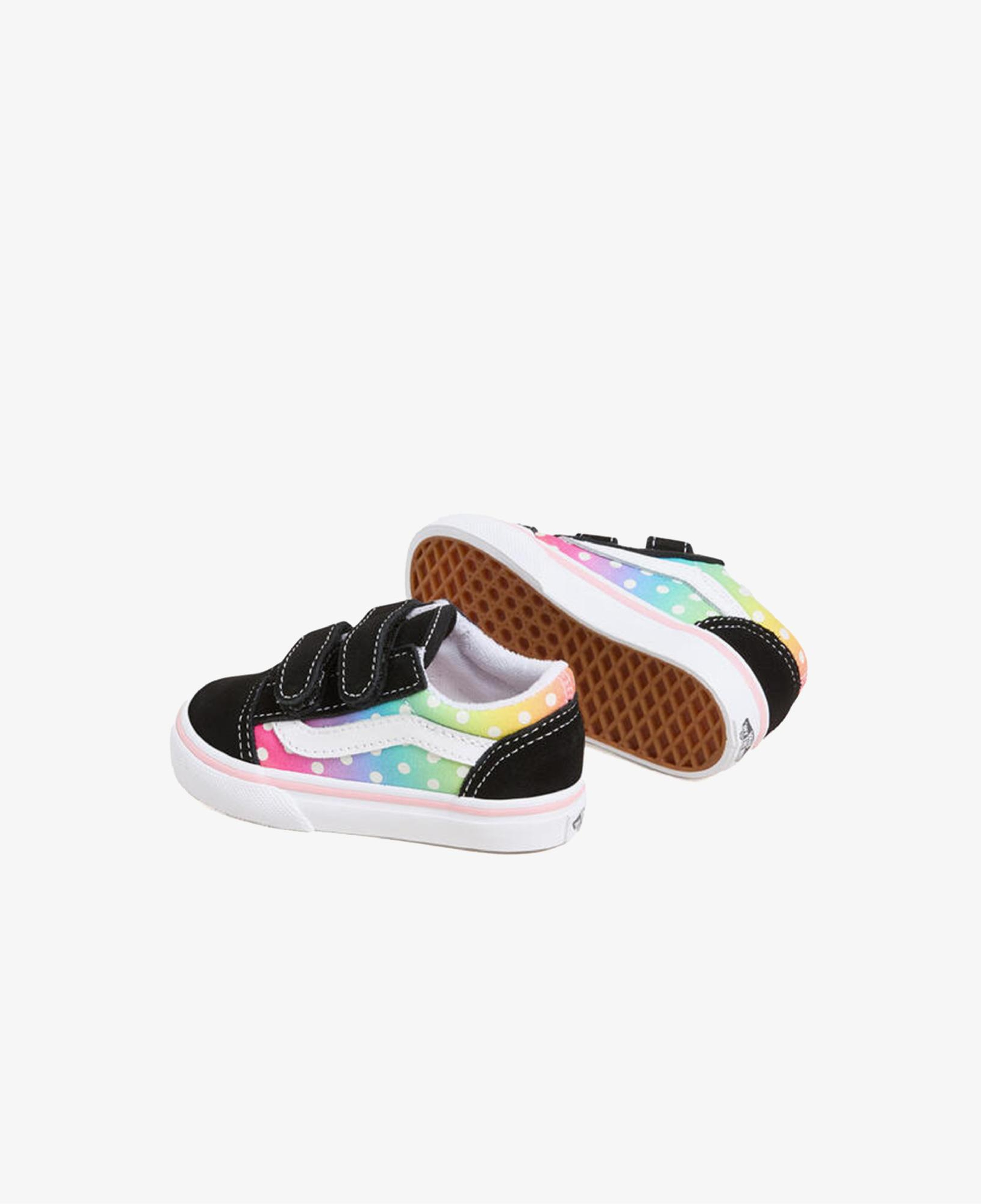 Vans Old Skool V Bebek Siyah Sneaker