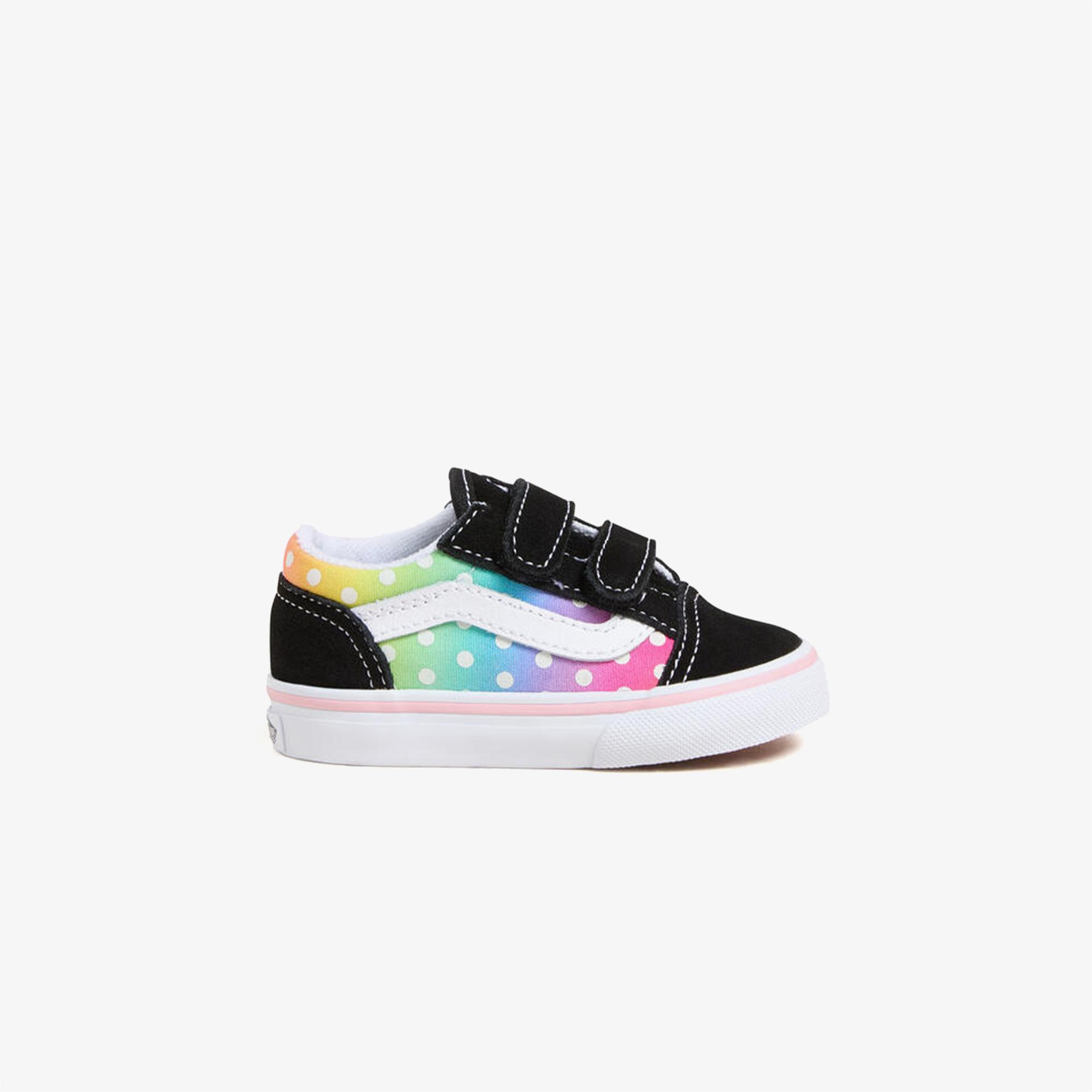 Vans Old Skool V Bebek Siyah Sneaker