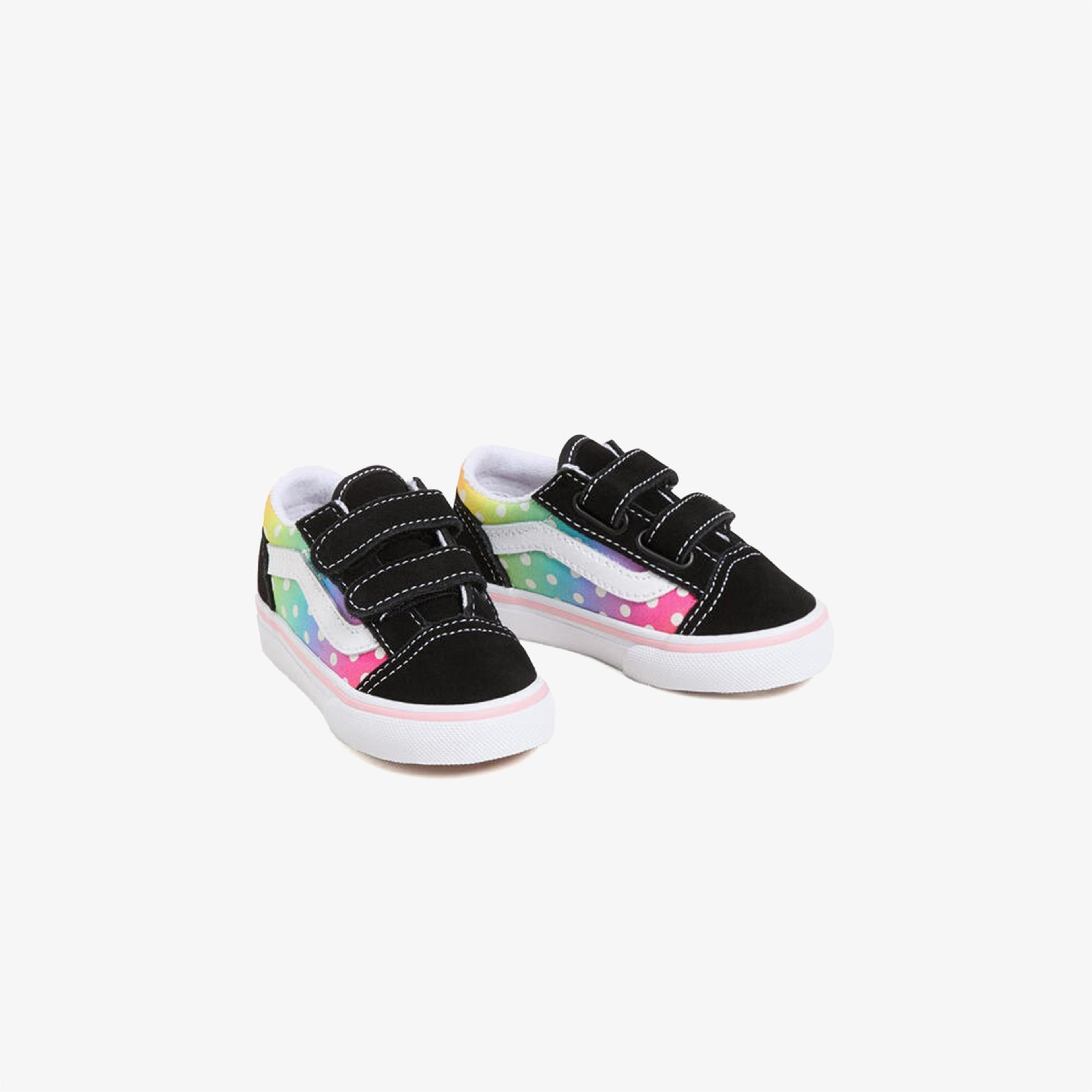Vans Old Skool V Bebek Siyah Sneaker