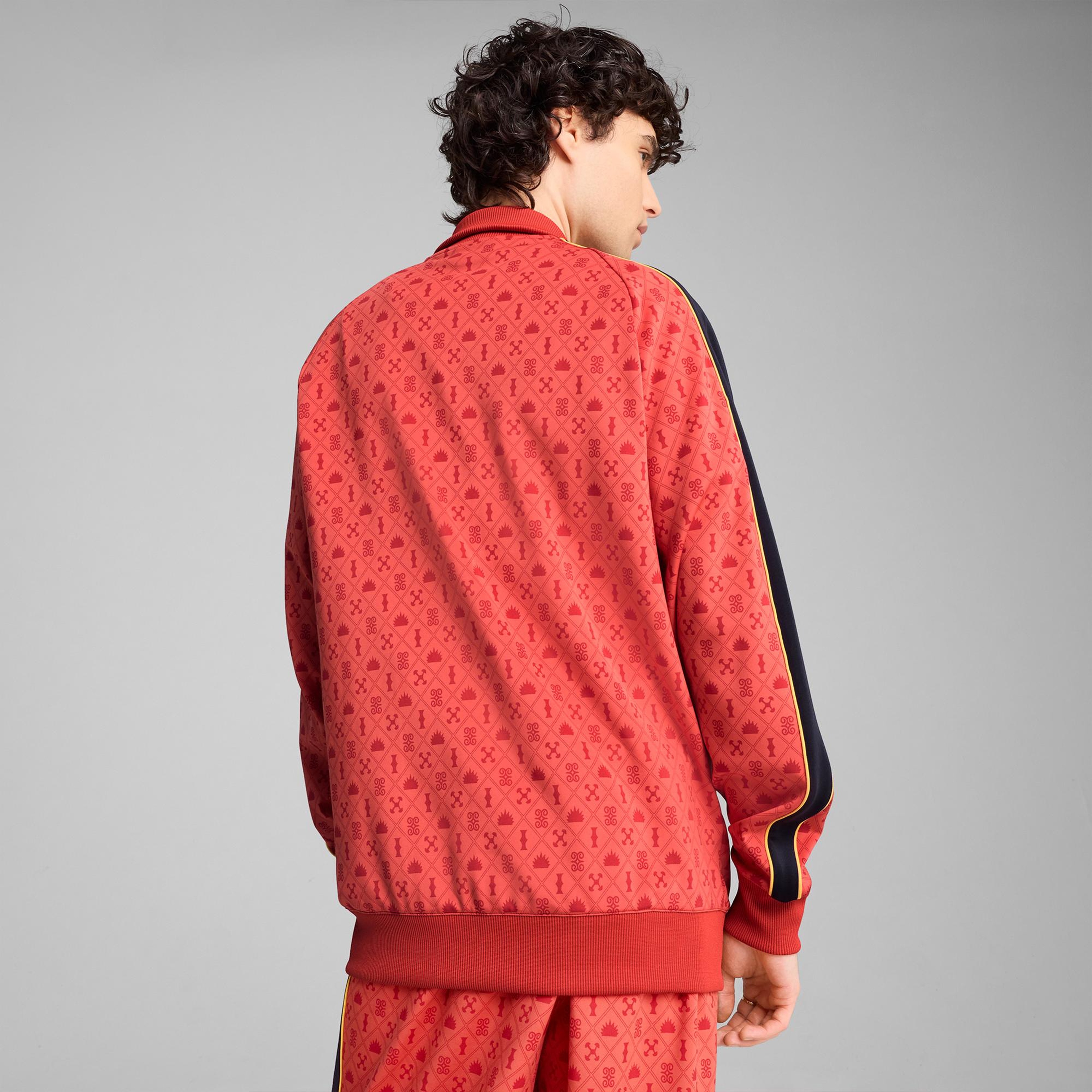 Puma T7 Track Erkek Kırmızı Ceket