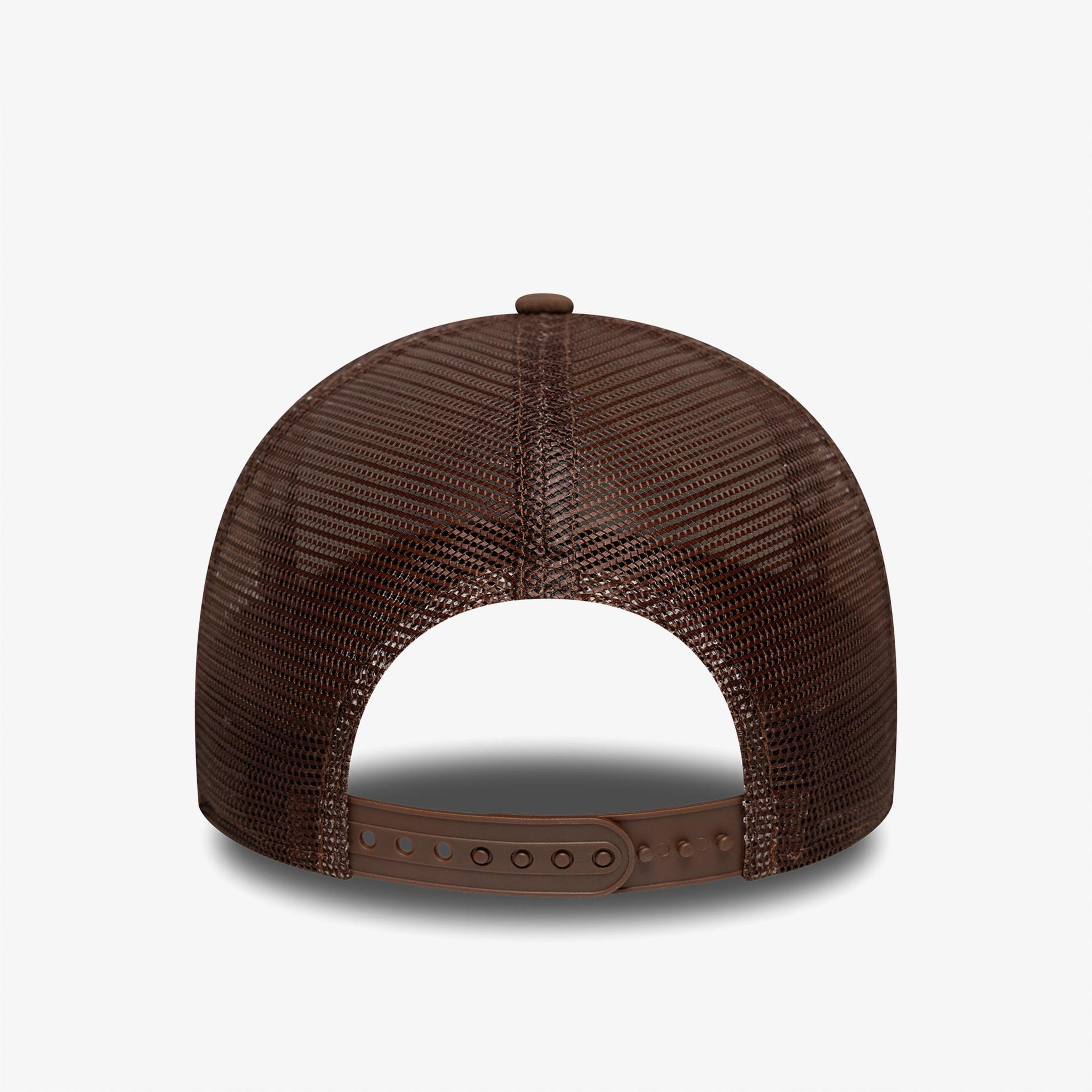 New Era Trucker  Unisex Bej Şapka